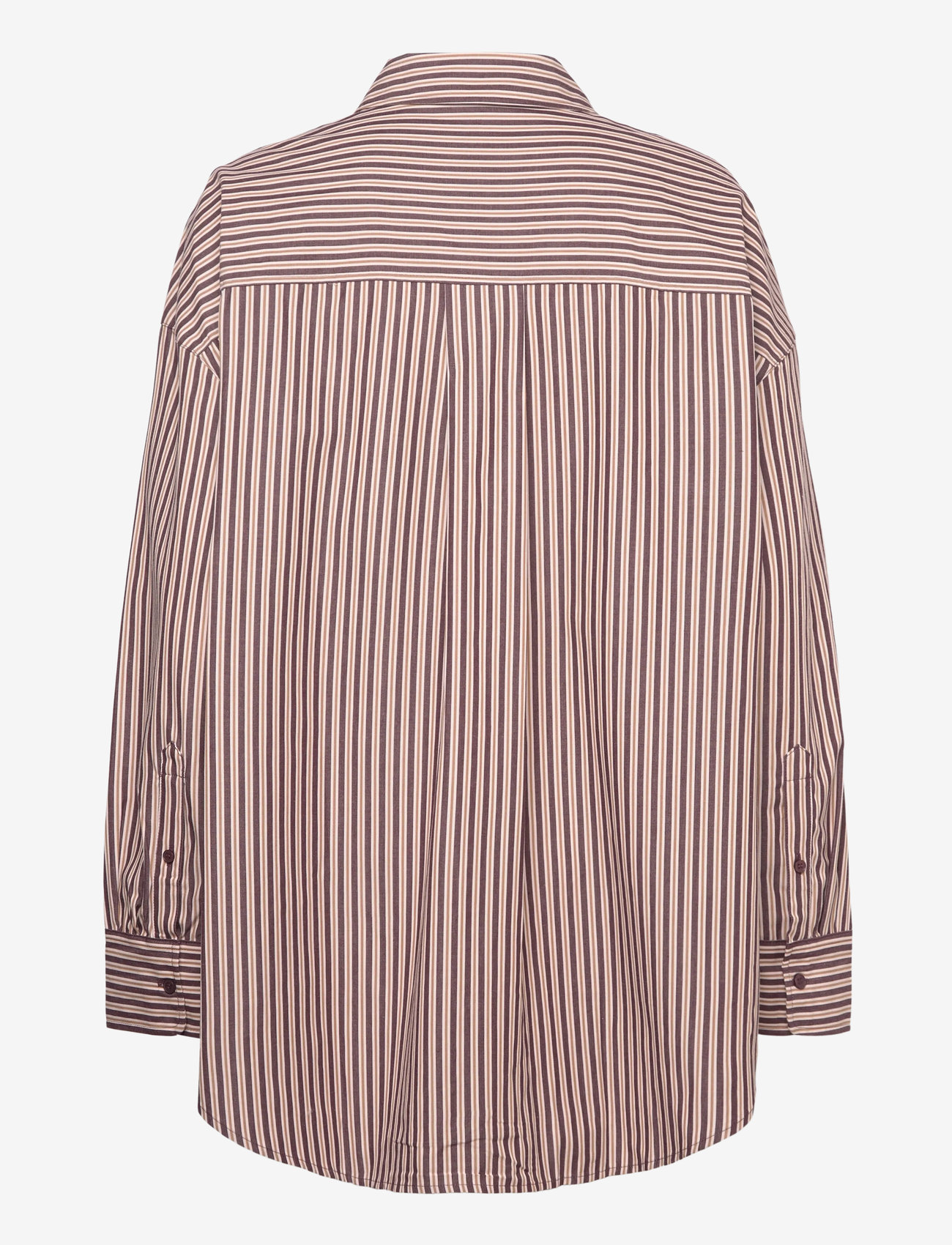 Monki - Oversized shirt - långärmade skjortor - lilac purple dark - 1