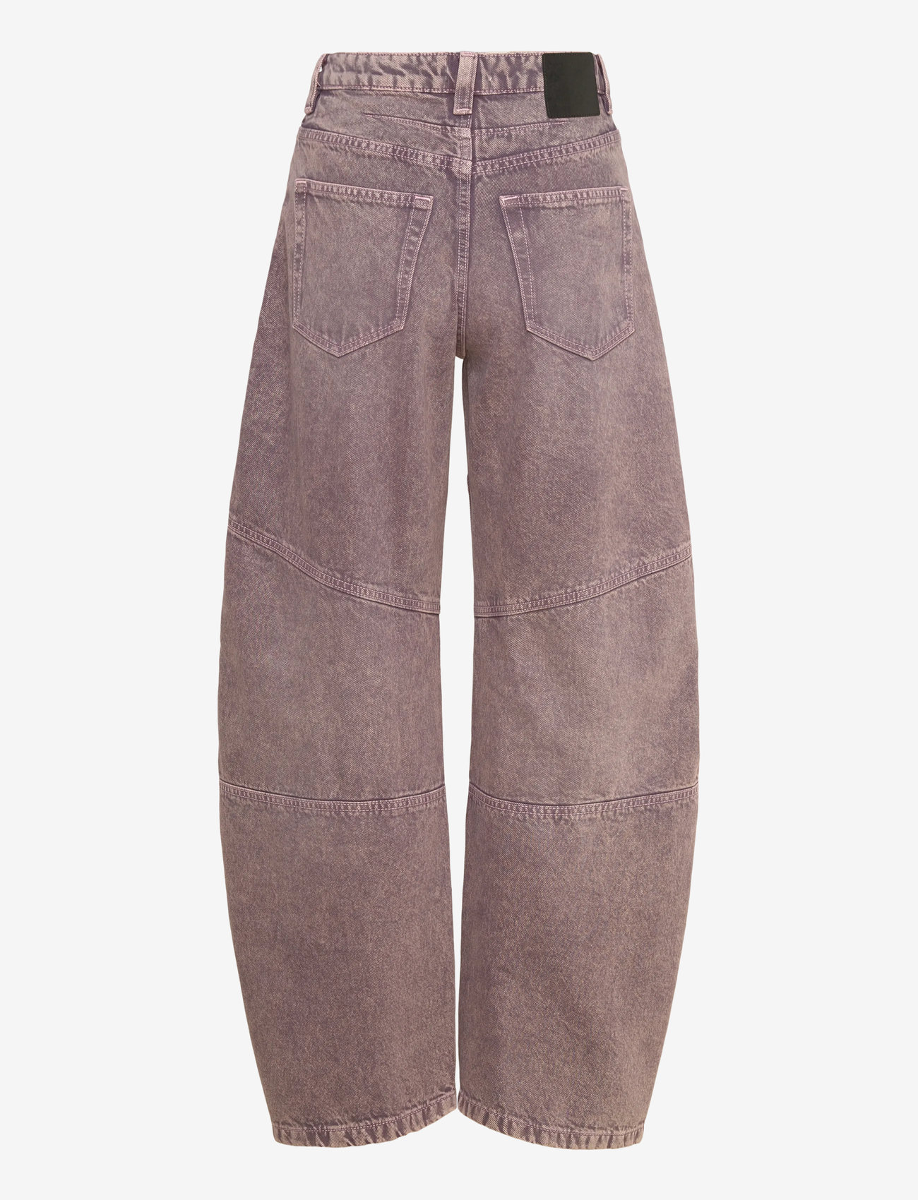 Monki - HW COCOON JEANS - barrel jeans - lilac purple medium dusty - 1