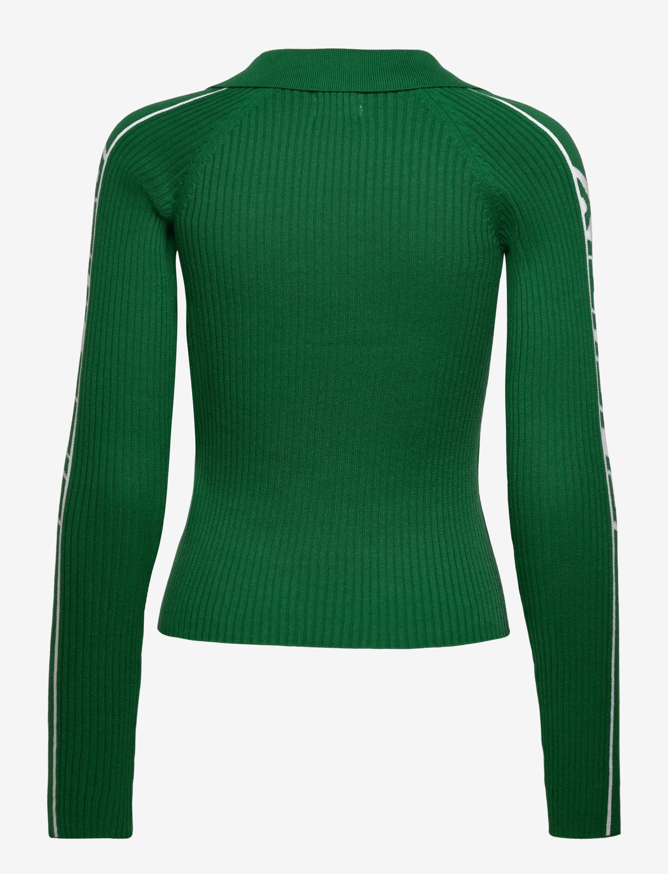Monki - Knitted collar Top - pullover - green medium - 1