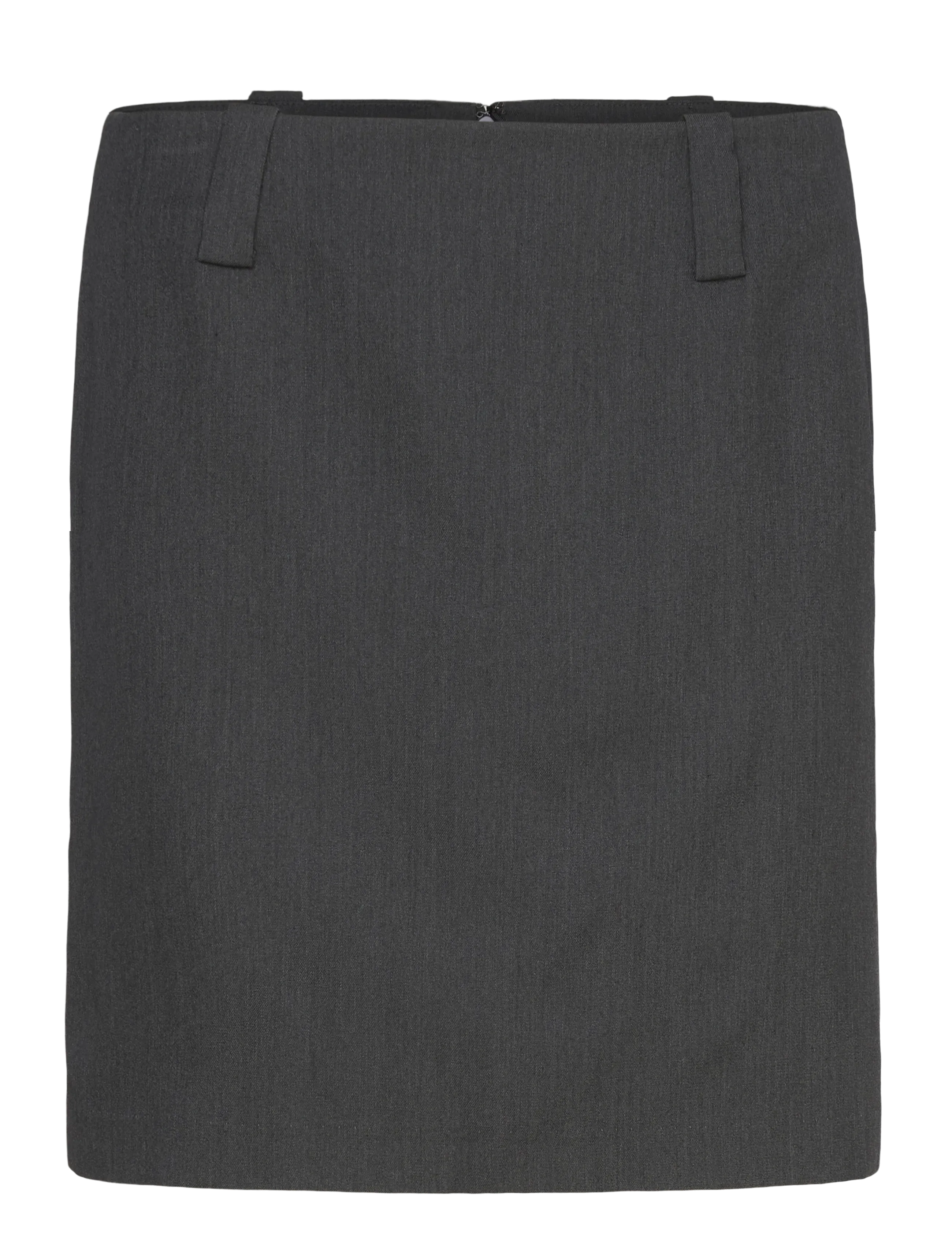 Monki Midi skirt - Kurze Röcke - GREY DARK / grey
