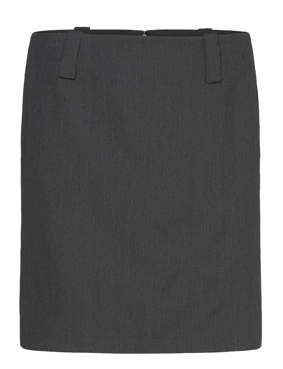 Monki - Midi skirt - korta kjolar - grey dark - 0