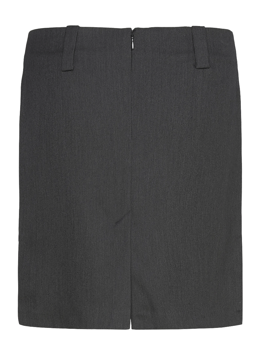 Monki - Midi skirt - korta kjolar - grey dark - 1