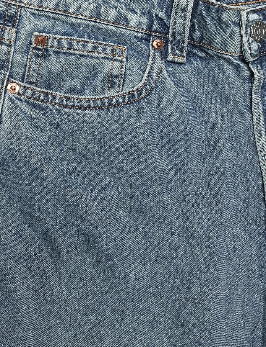 Monki - Peggy Low Rise Loose Baggy Jeans - hosen mit weitem bein - blue wash - 2