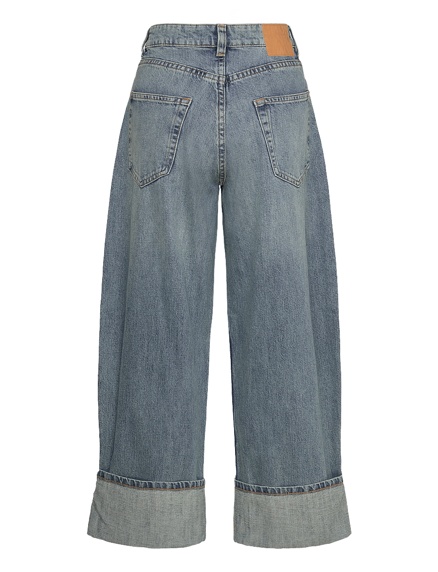 Monki - Peggy Low Rise Loose Baggy Jeans - wide leg jeans - chaos blue - 2