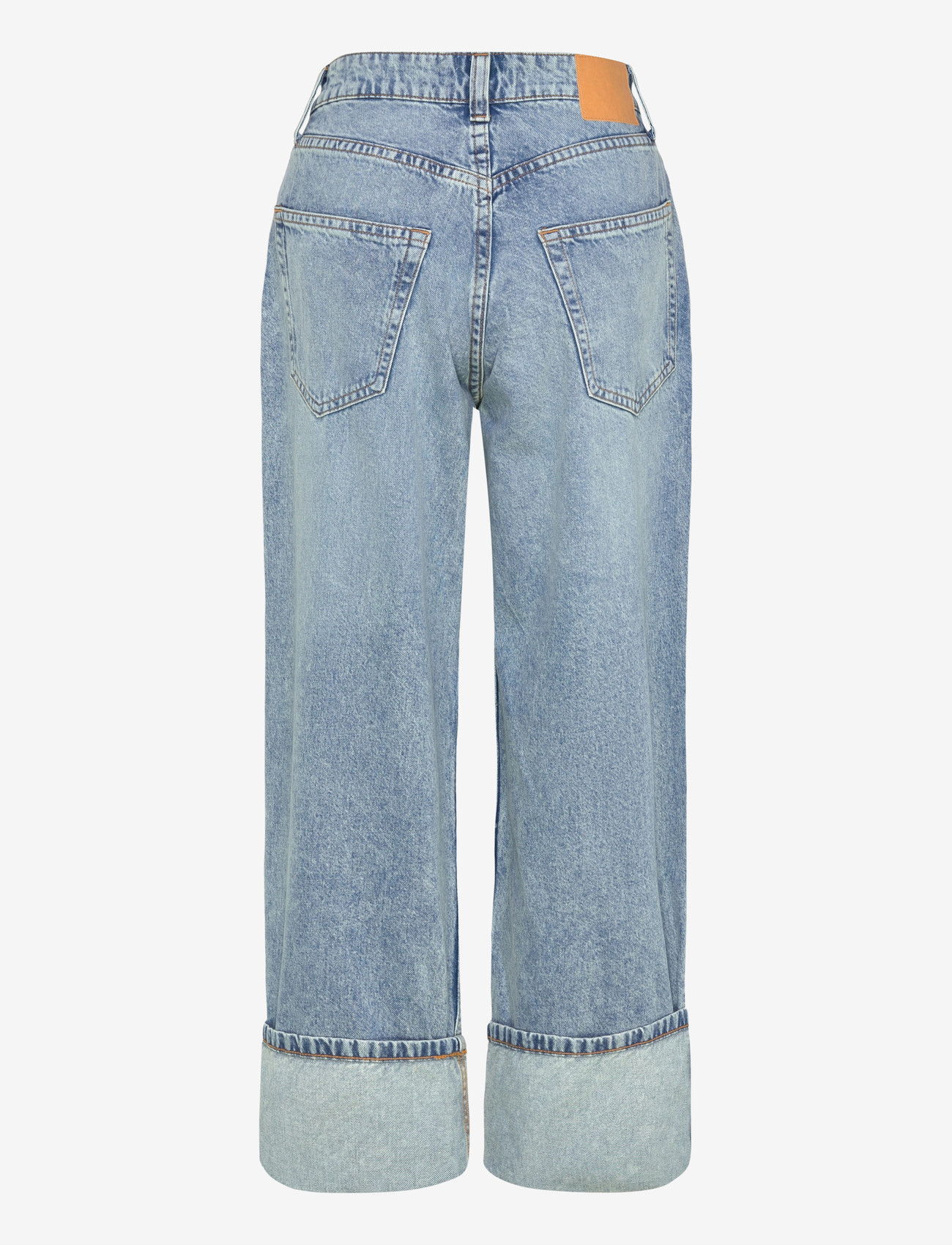 Monki - Peggy Low Rise Loose Baggy Jeans - brede jeans - denim blue light - 1