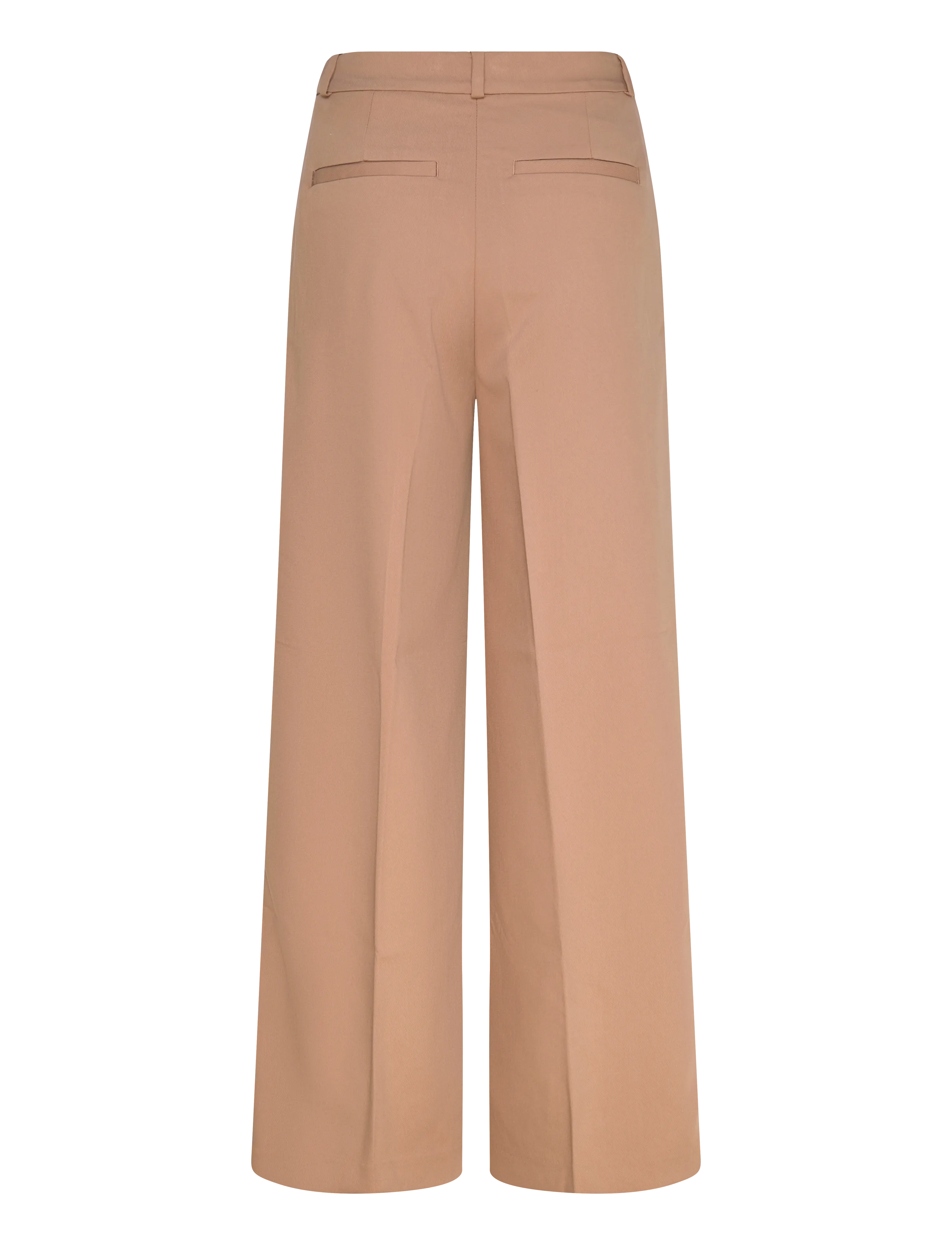Monki - High Waisted Wide Leg Suiting Trousers - anzugshosen - beige dark - 1