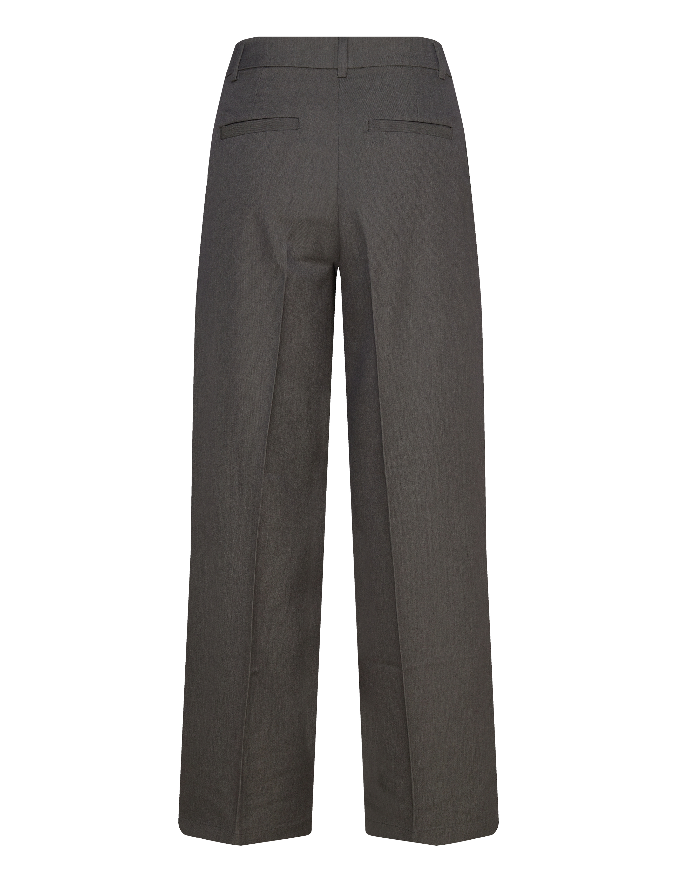 Monki - High Waisted Wide Leg Suiting Trousers - habitbukser - grey solid - 1