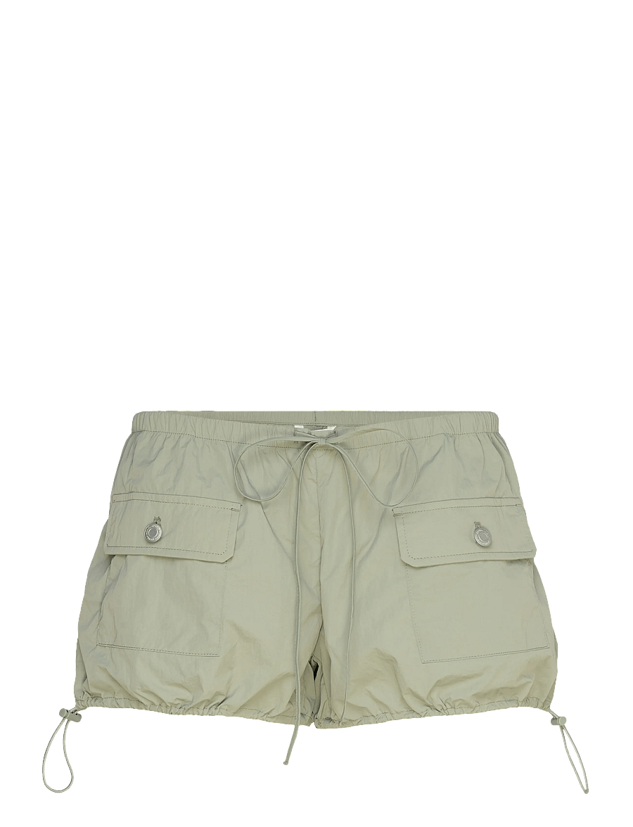 Monki - Bloomers - lühikesed vabaajapüksid - khaki green medium dusty - 0