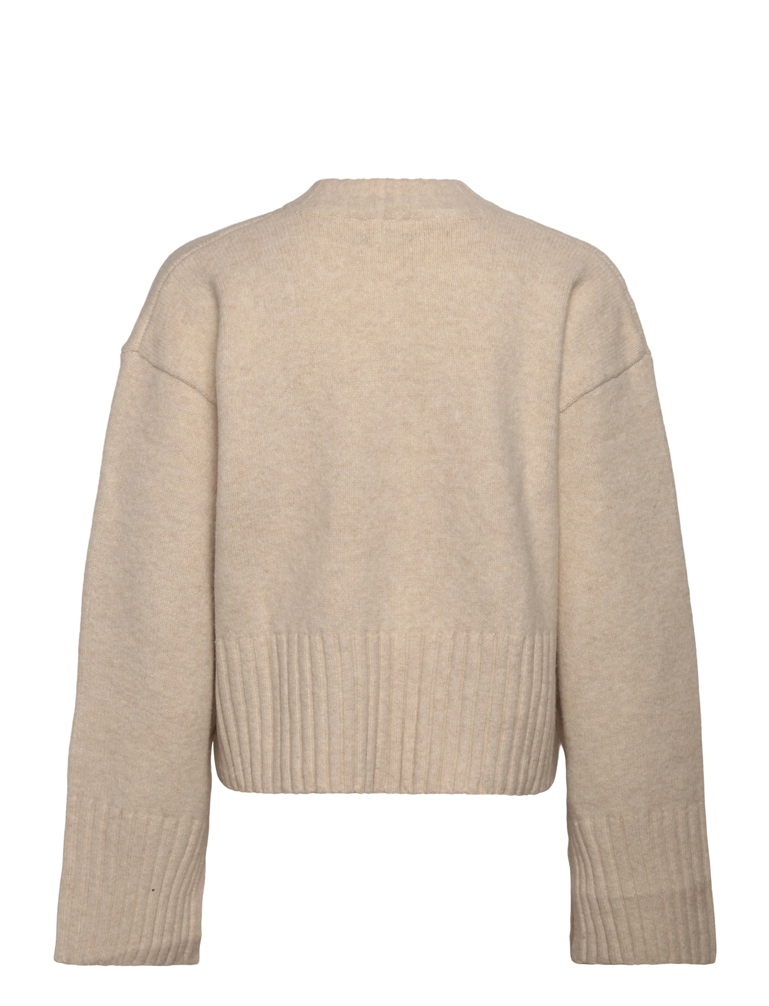 Monki - Knitted Oversized Sweater - pullover - white light - 1