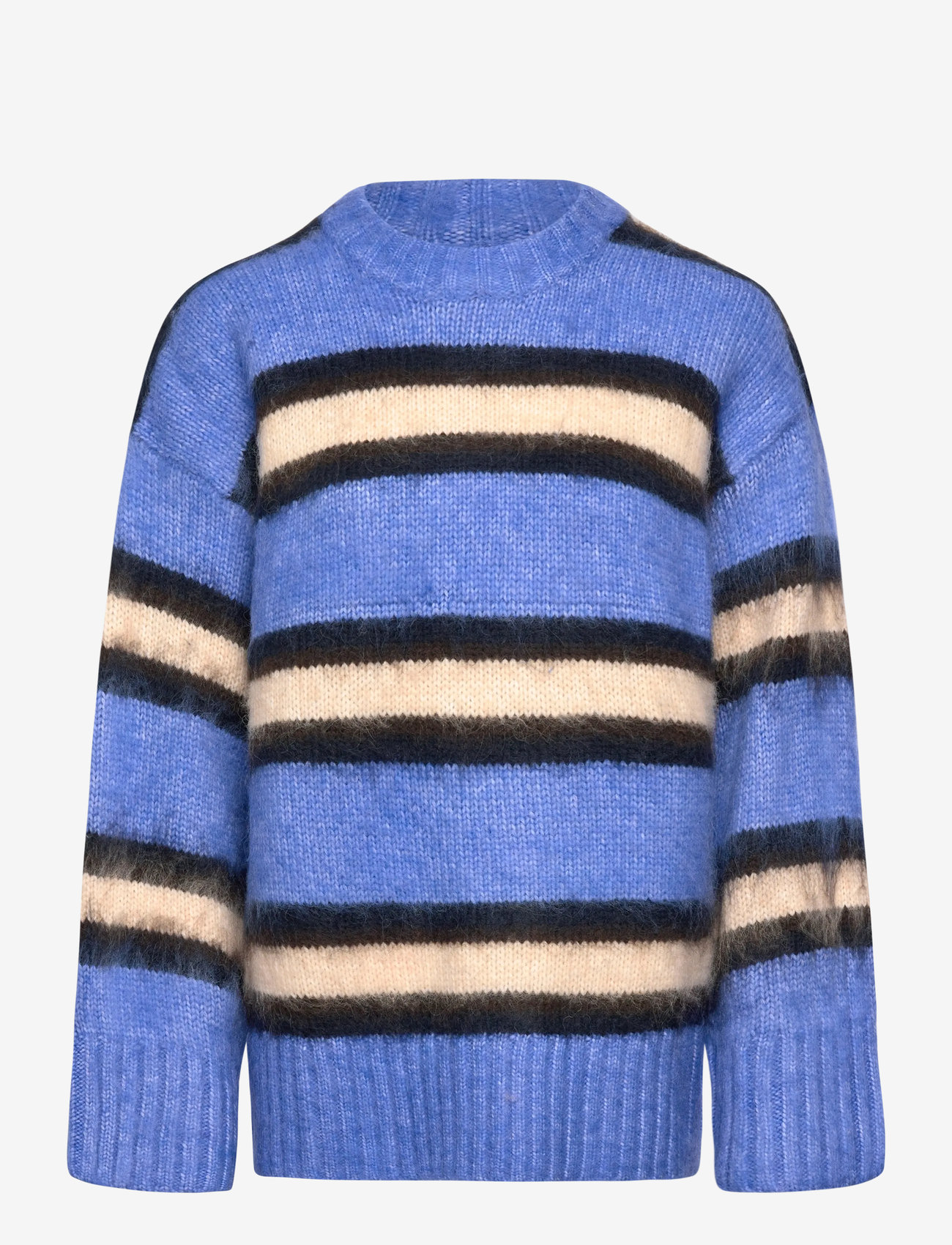 Monki - Chunky knitted sweater - stickade tröjor - blue medium - 0