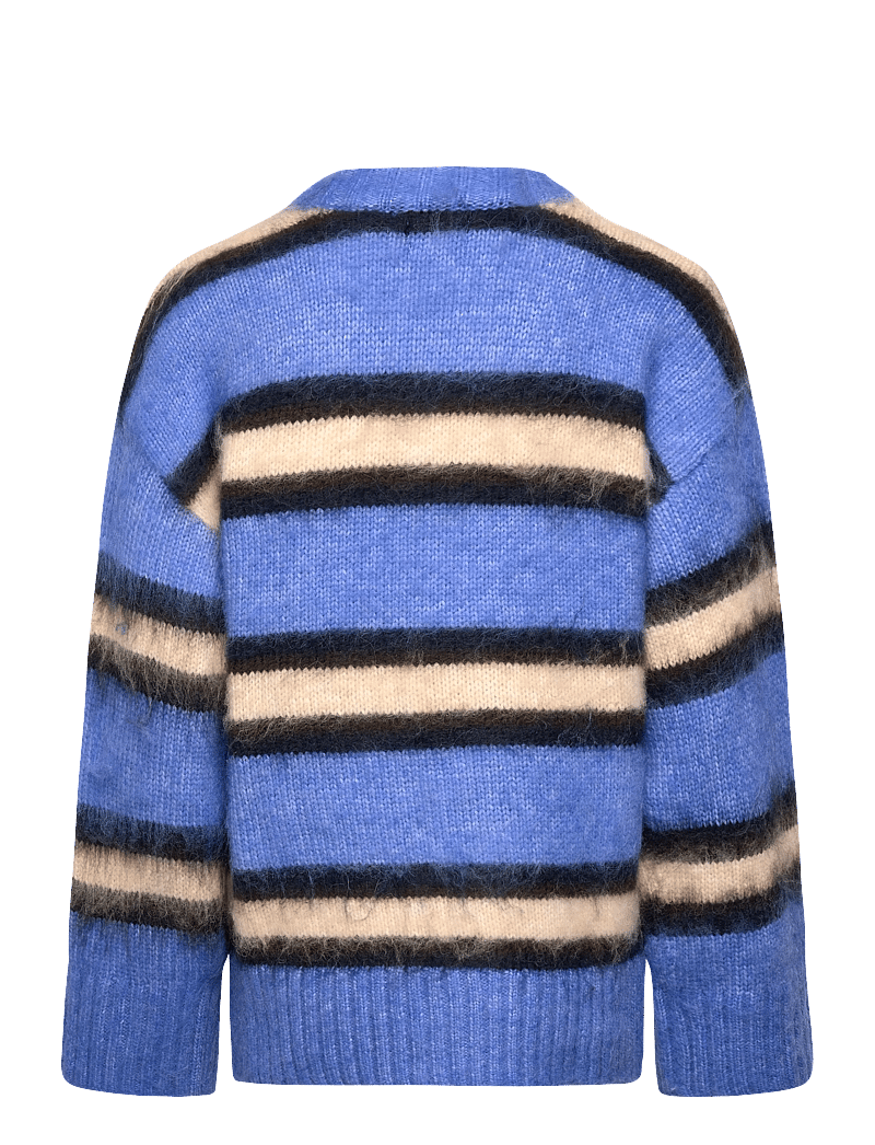 Monki - Chunky knitted sweater - stickade tröjor - blue medium - 1