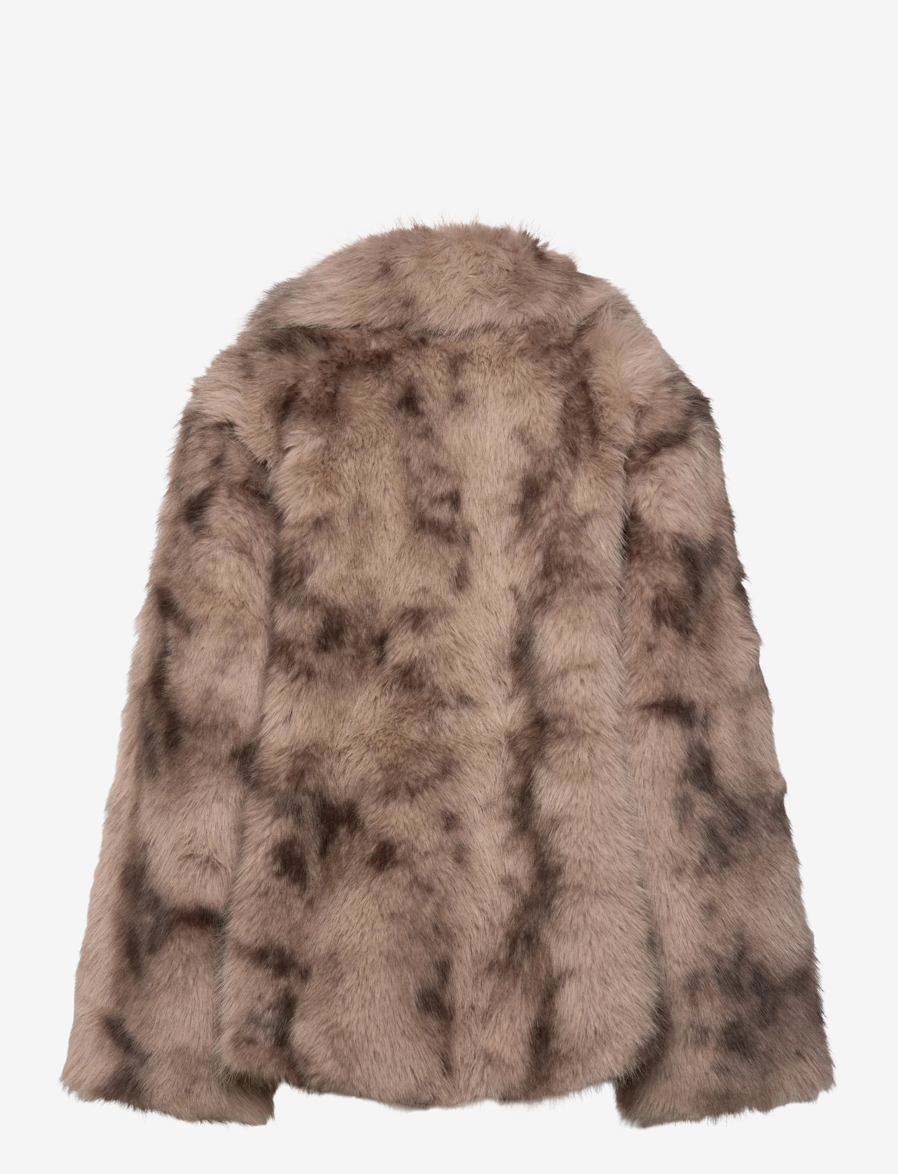 Shaggy Faux Faux Fur Jacket Monki Monki Monki Fur Hooded Jacket In