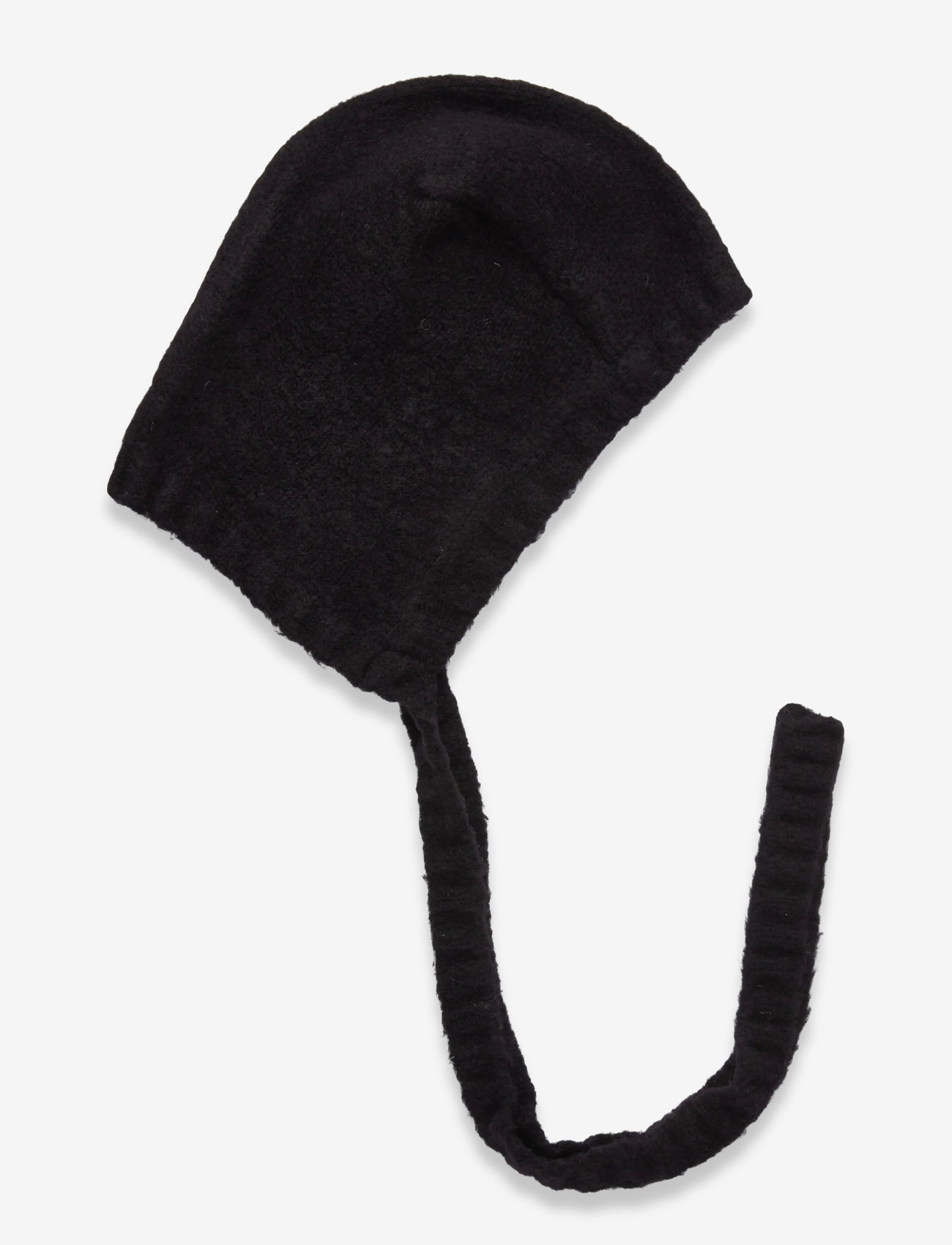 Monki - Tied Knit Bonnet - balaclava - black dark - 0