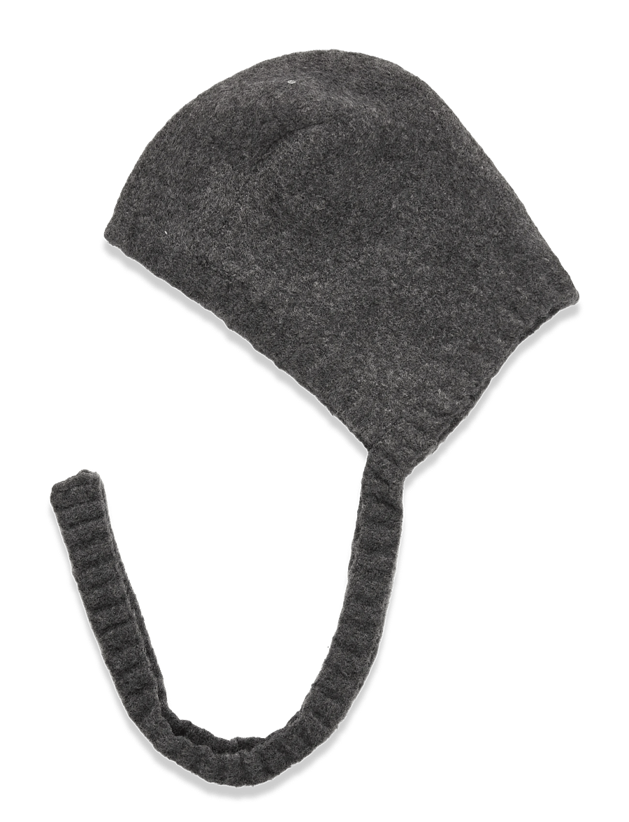 Monki - Tied Knit Bonnet - balaclava - grey melange dark - 1