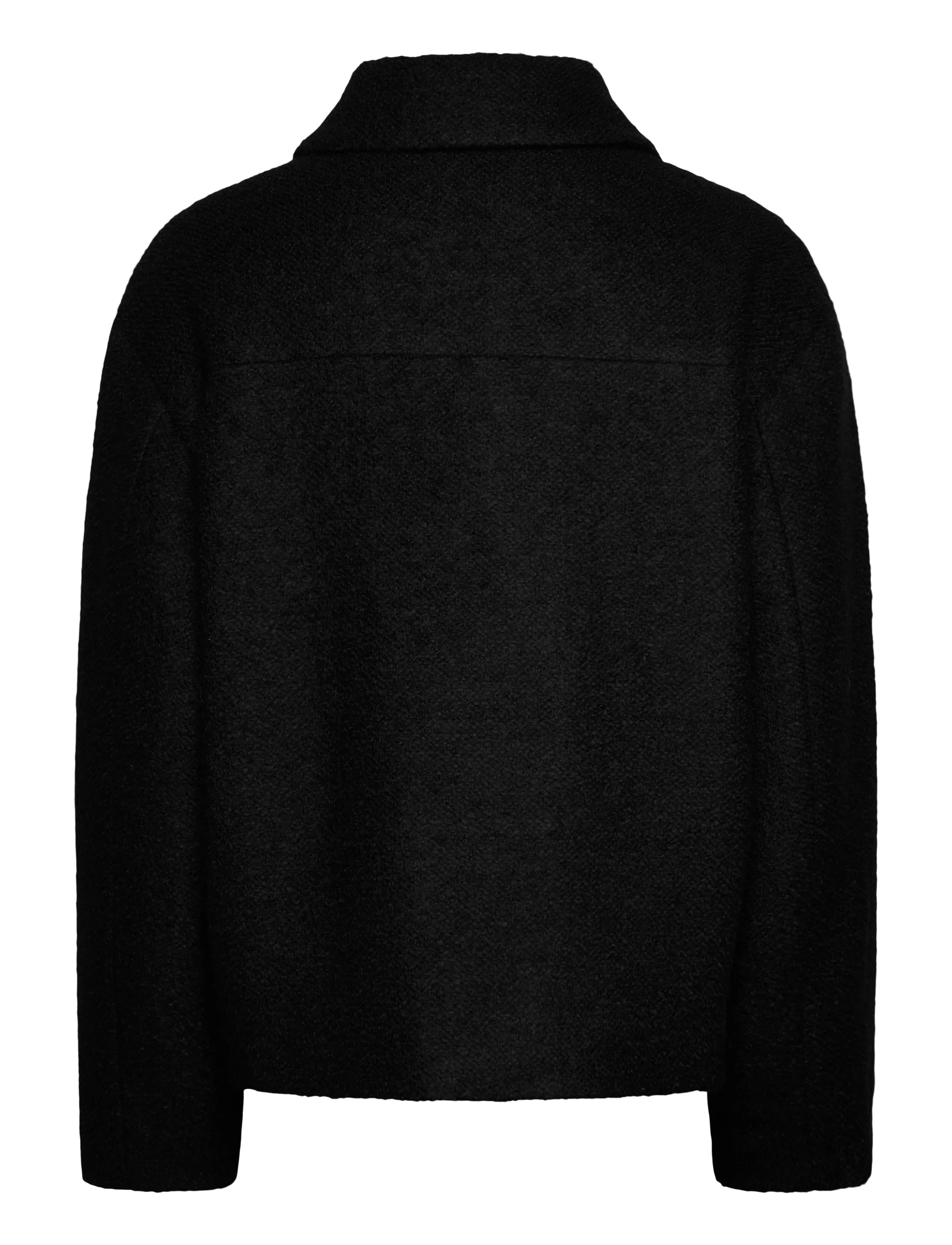 Monki - Button jacket - winter jacket - black dark - 1