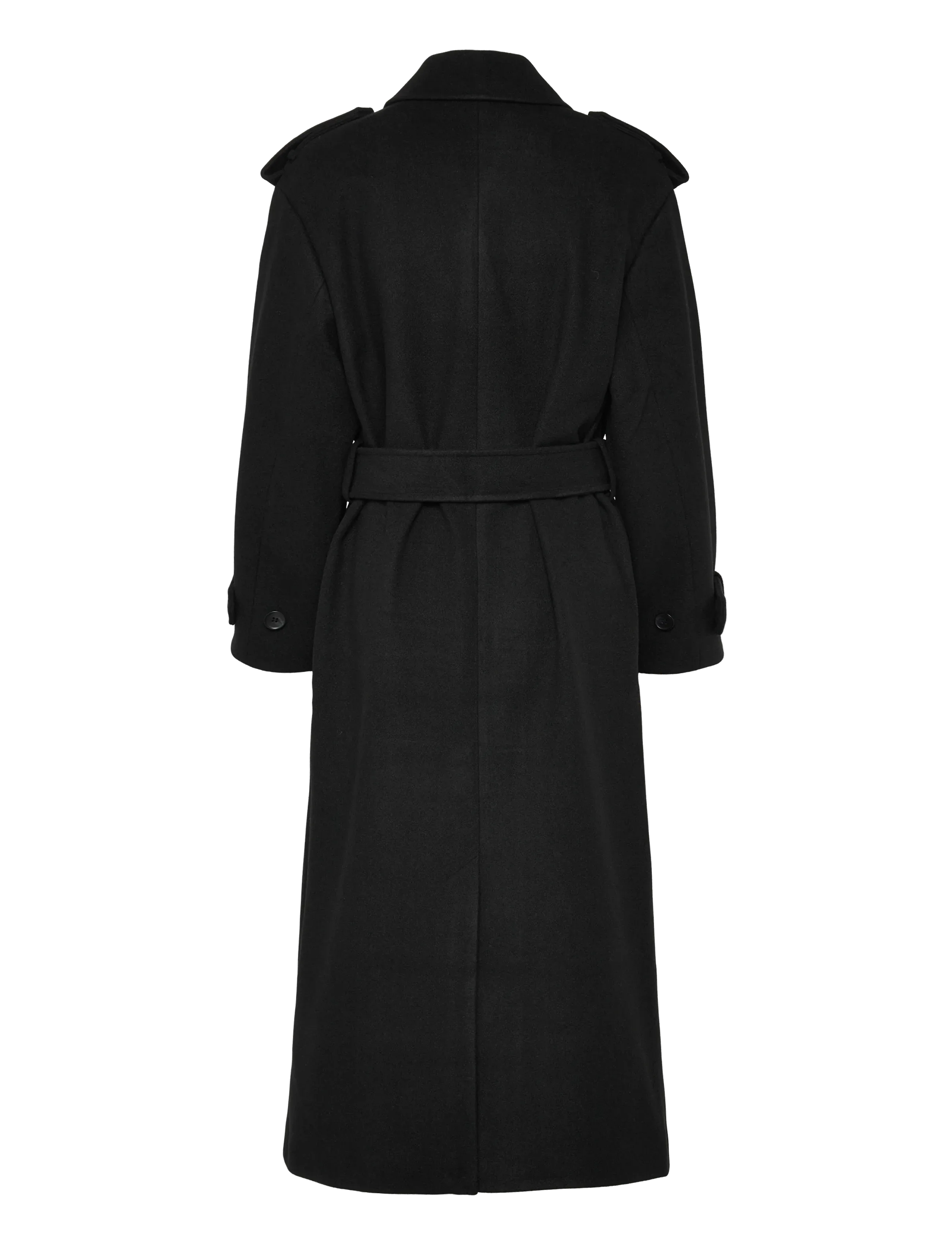 Monki - Coat - kevadmantlid - black dark - 1