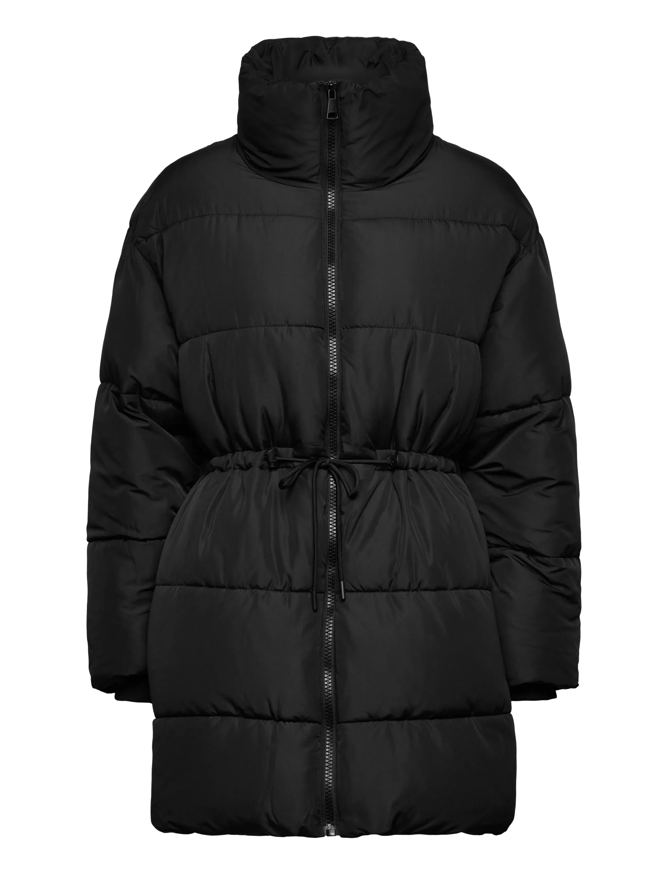 Monki Jacket, L, Coats, Schwarz - Padded Frauen