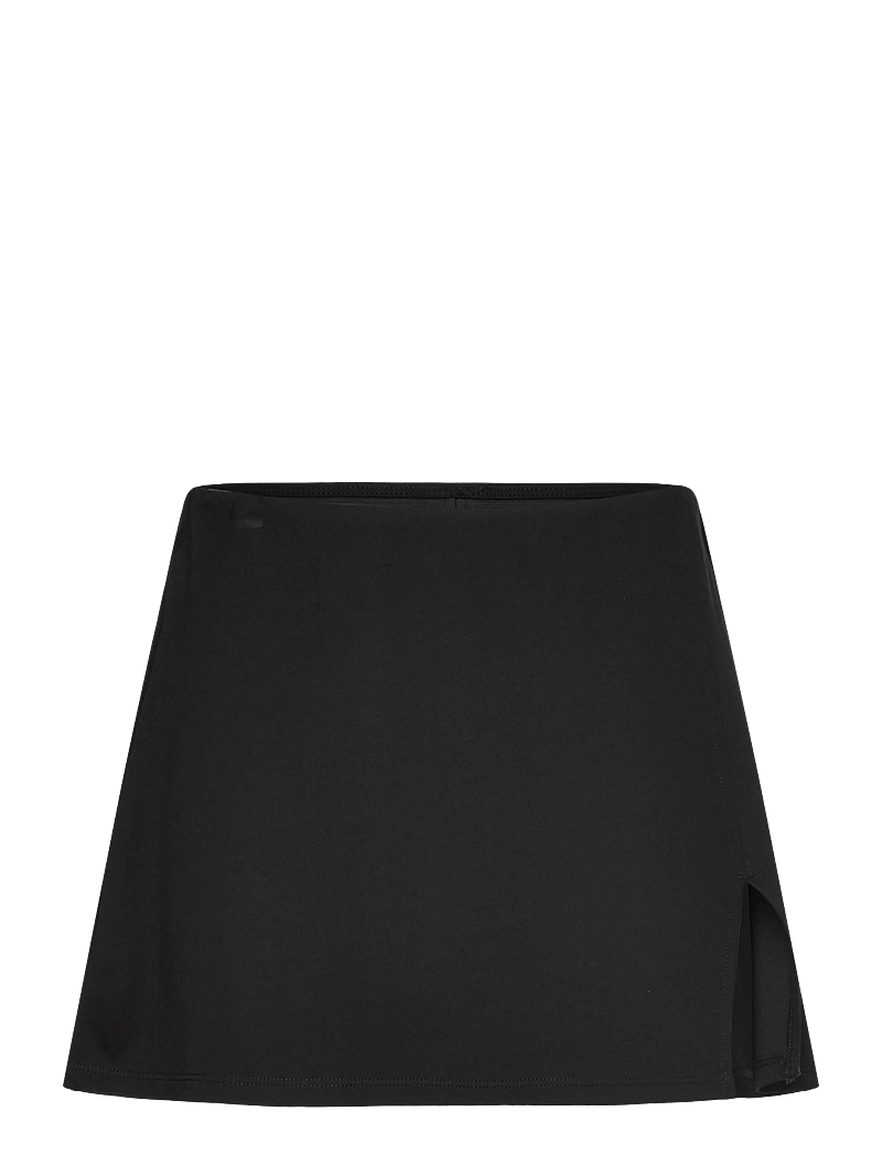 Monki - Mini Slit Skirt - kurze röcke - black dark - 0