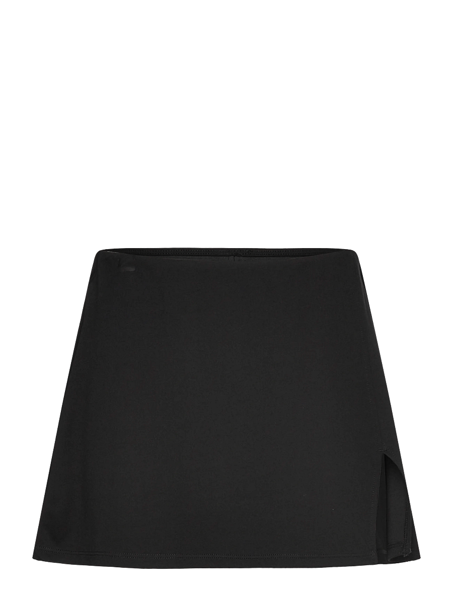 Monki - Mini Slit Skirt - kurze röcke - black dark - 1