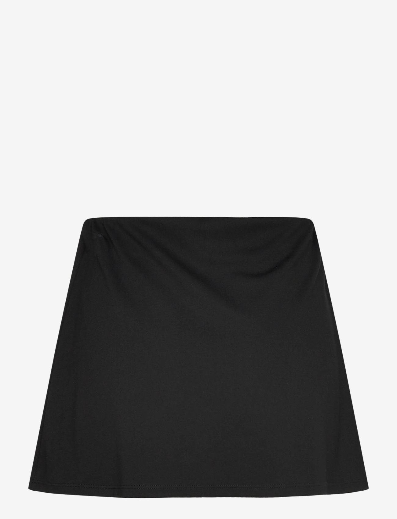 Monki - Mini Slit Skirt - kurze röcke - black dark - 1