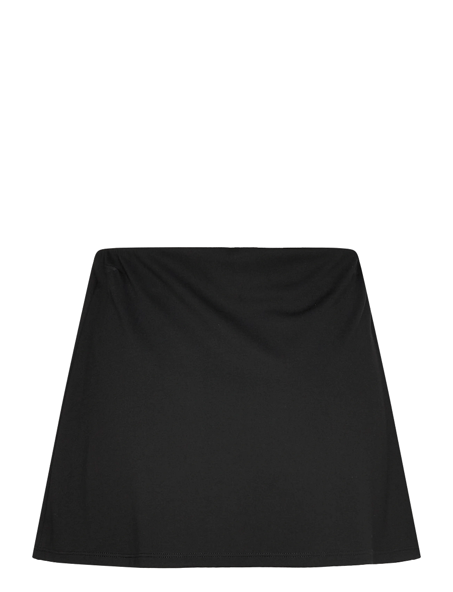 Monki - Mini Slit Skirt - kurze röcke - black dark - 2