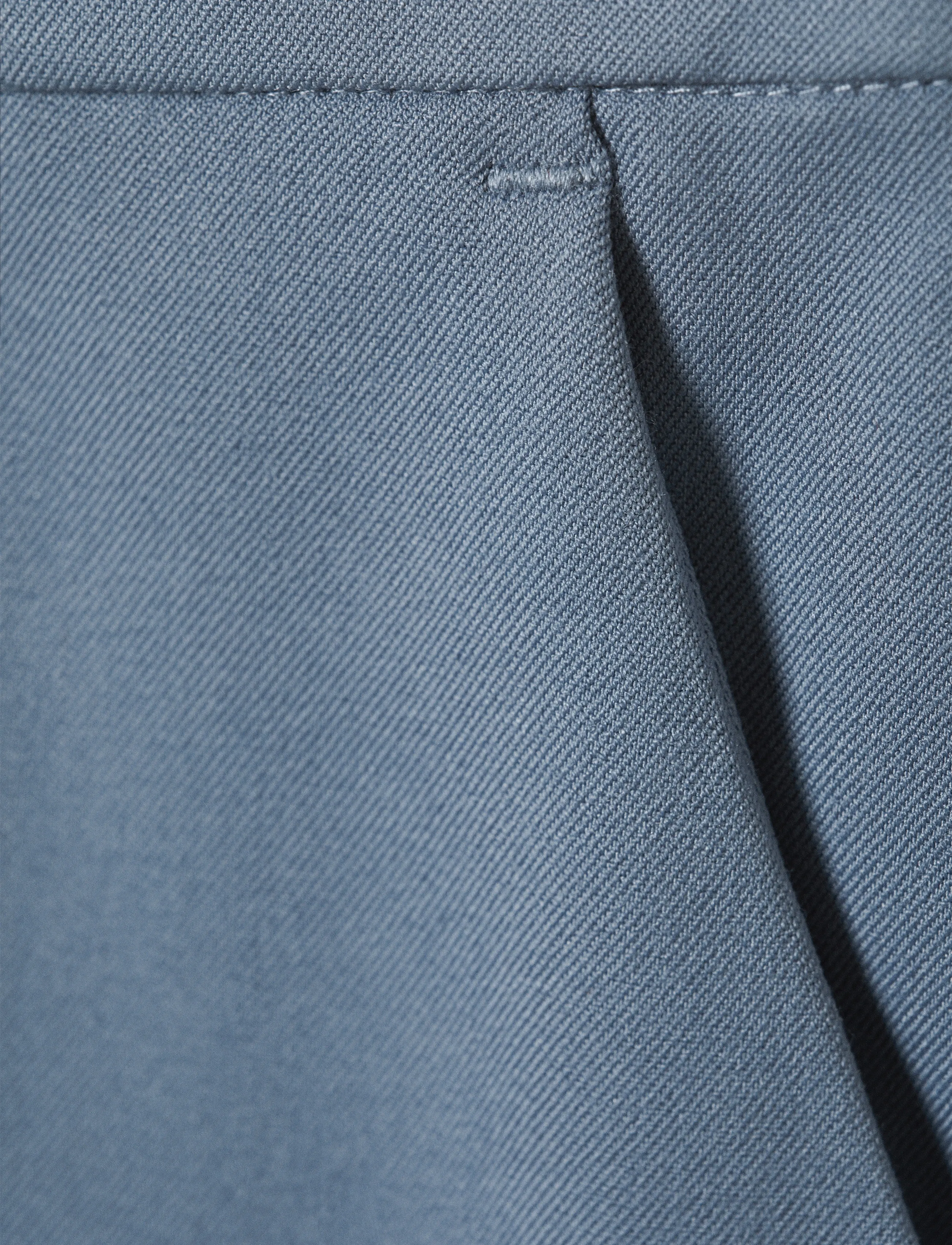 Monki - Low Rise Suiting Trousers - pantalons - blue medium dusty - 2