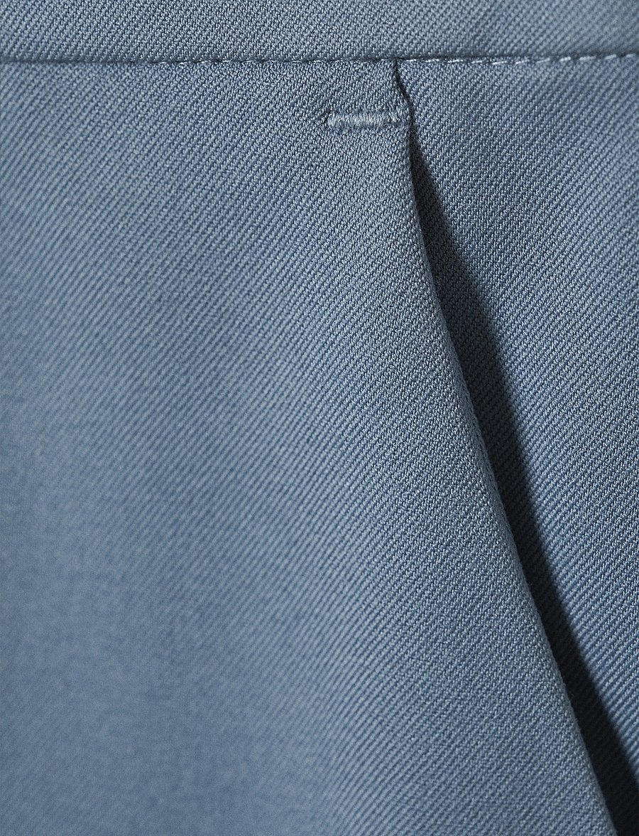 Monki - Low Rise Suiting Trousers - pantalons - blue medium dusty - 2
