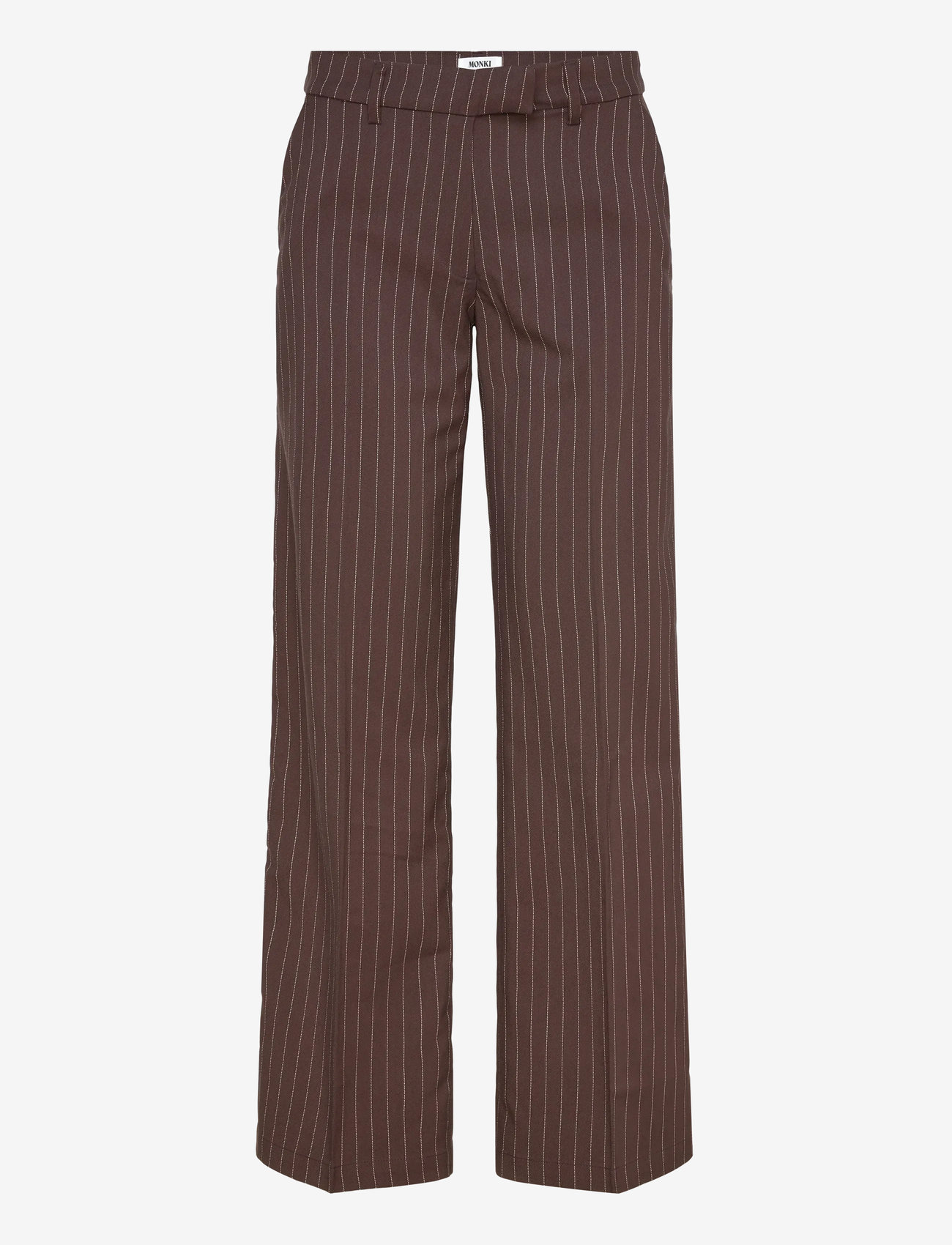 Monki Low Rise Twill Suiting Trousers – tailored trousers – shop at Booztlet
