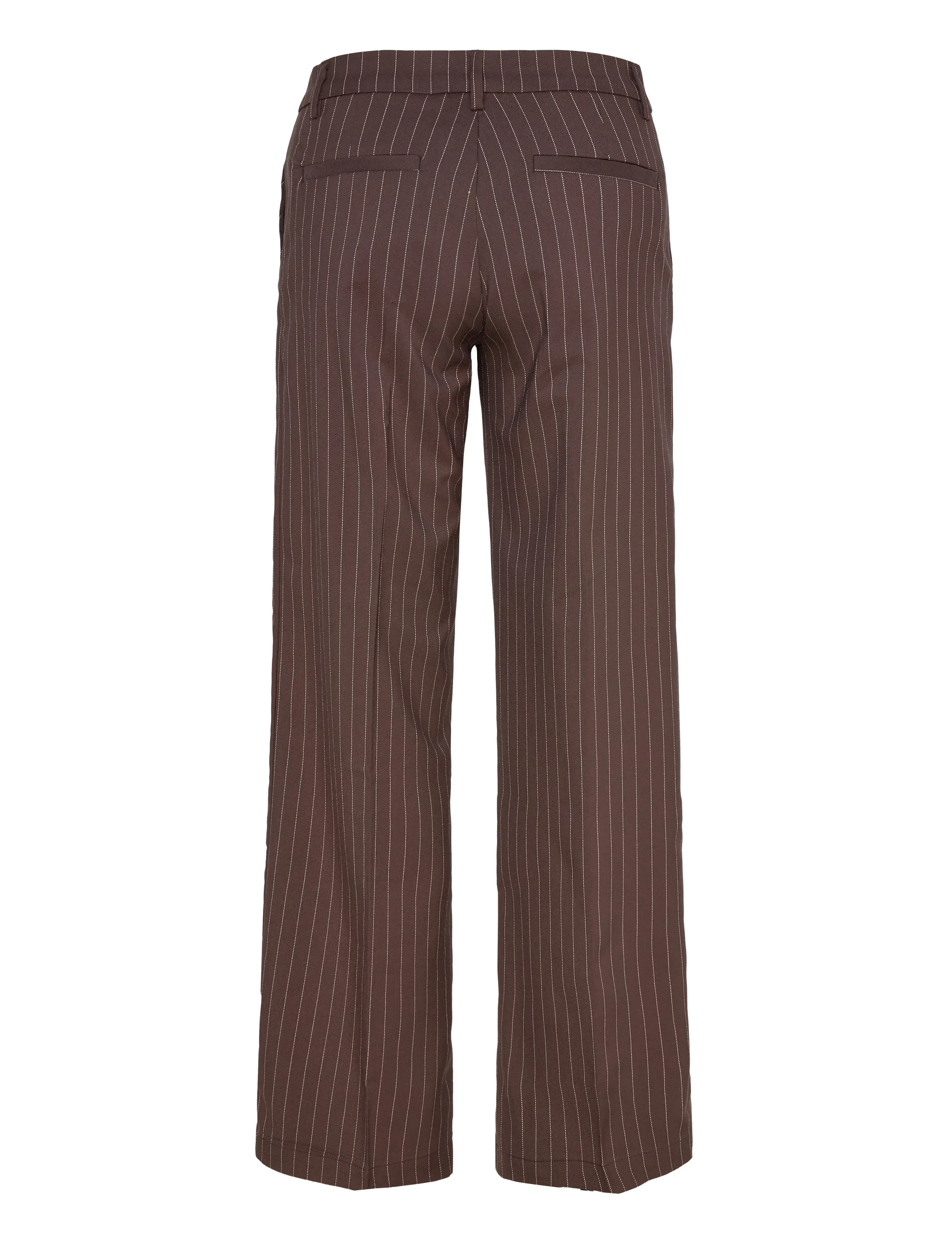 Monki - Low Rise Suiting Trousers - puvunhousut - brown dark - 1