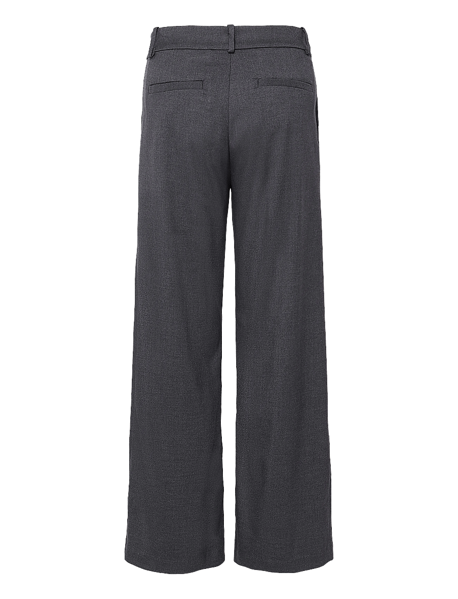 Monki - Low Rise Suiting Trousers - anzugshosen - grey dark - 1
