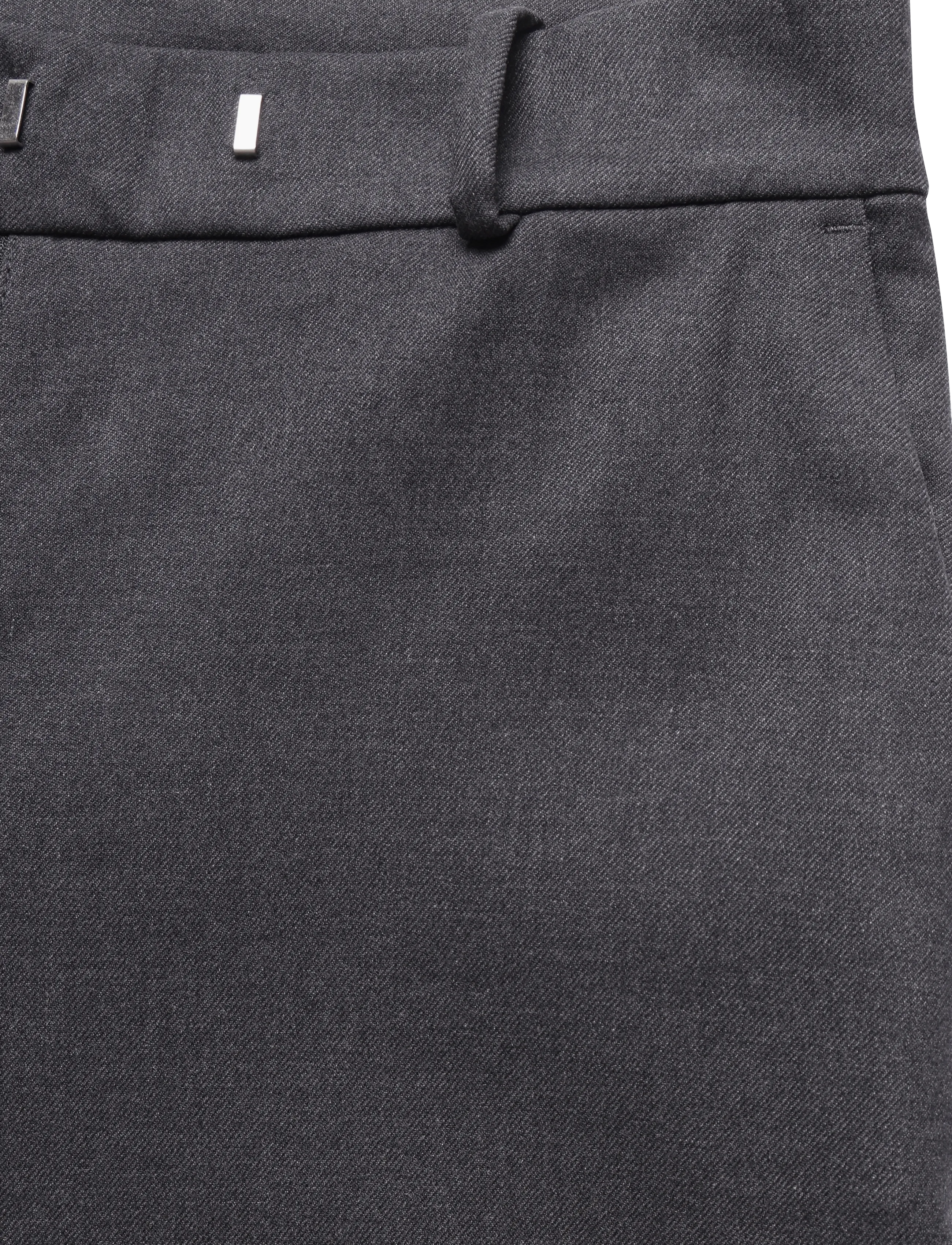 Monki - Low Rise Suiting Trousers - tailored trousers - grey dark - 2