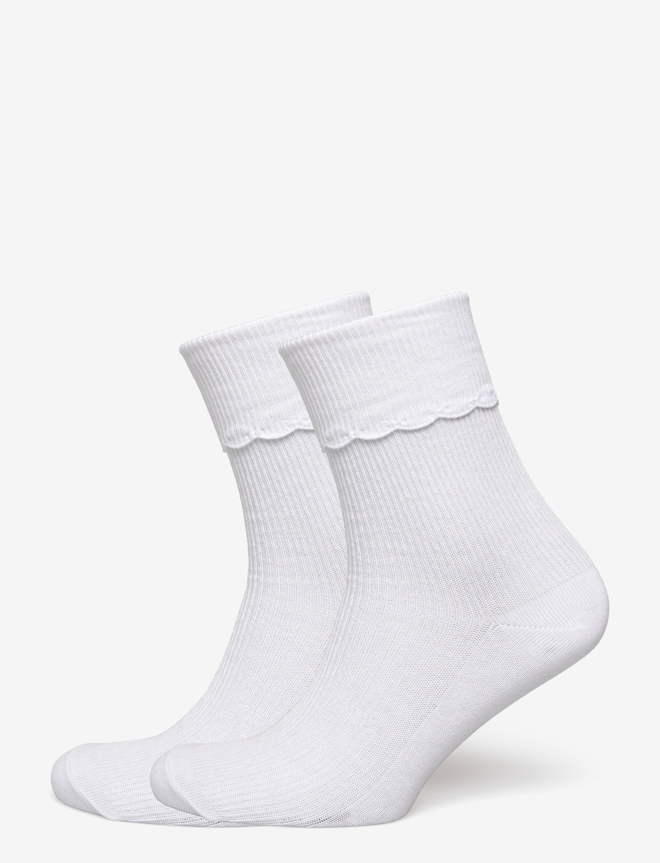 Monki - Crew sock 2-pack - white light - 0