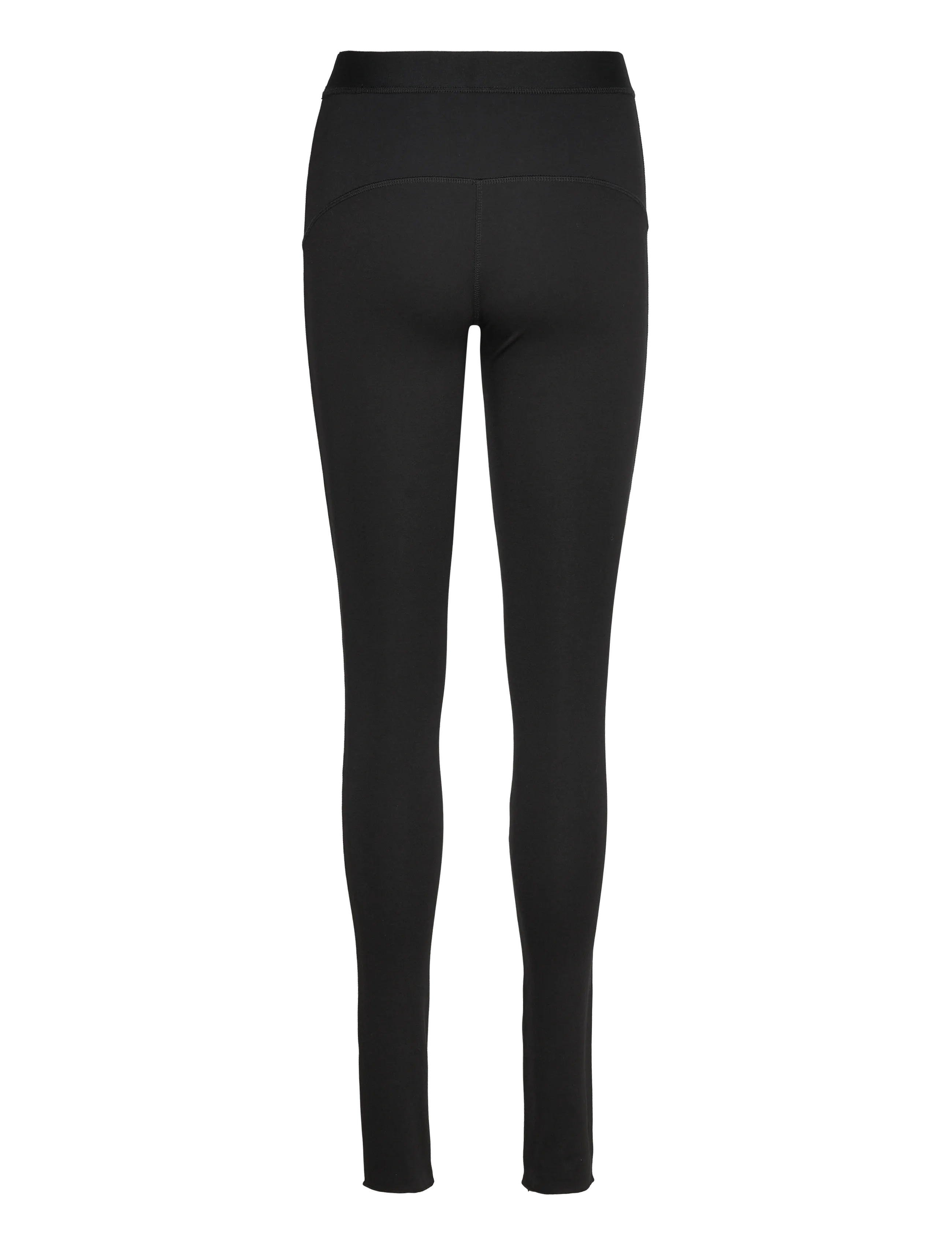 Monki - Zipped Stretchy Trousers - kitsa säärega püksid - black dark - 1