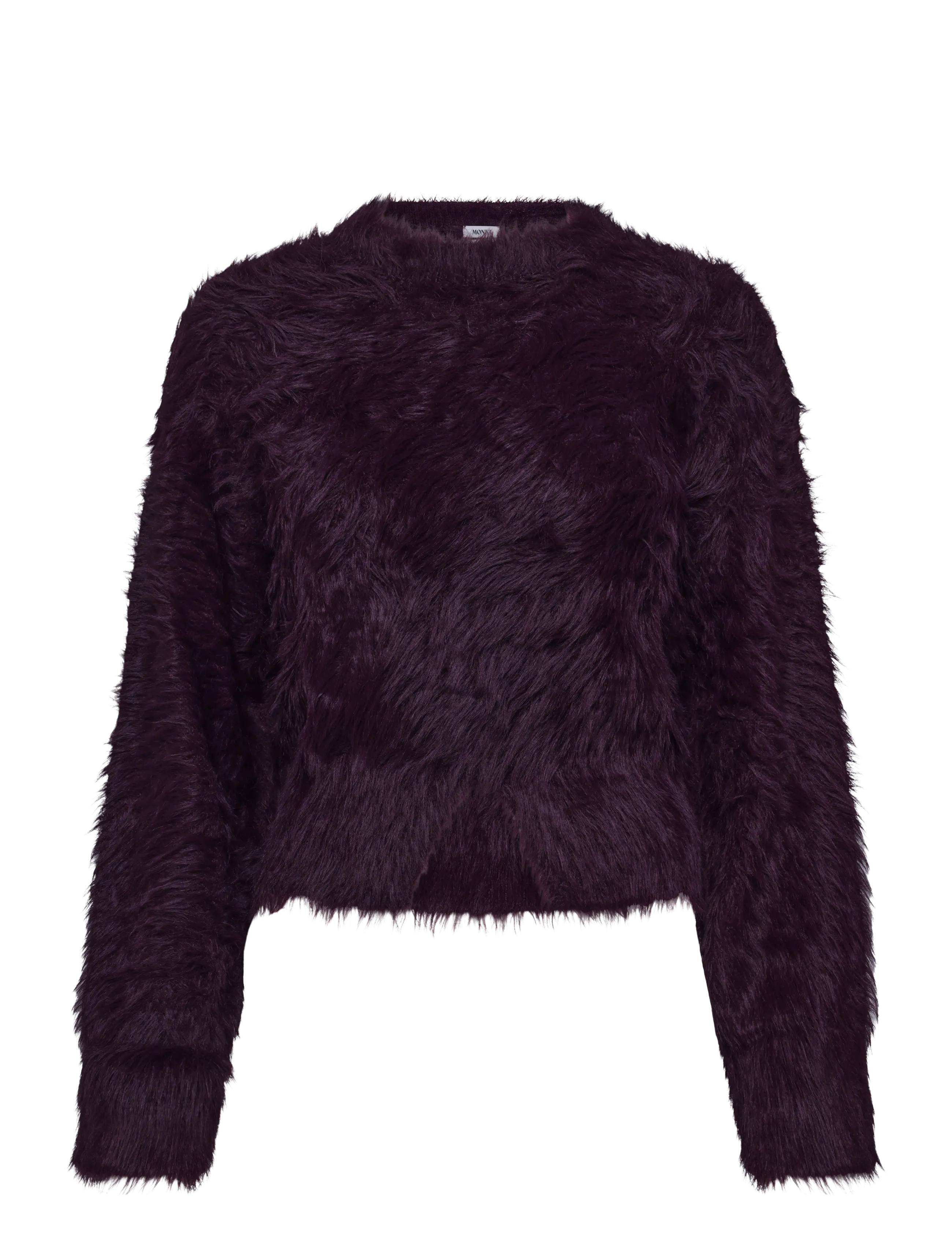 Monki Fluffy Knitted Sweater - Monki - LILAC PURPLE DARK / purple