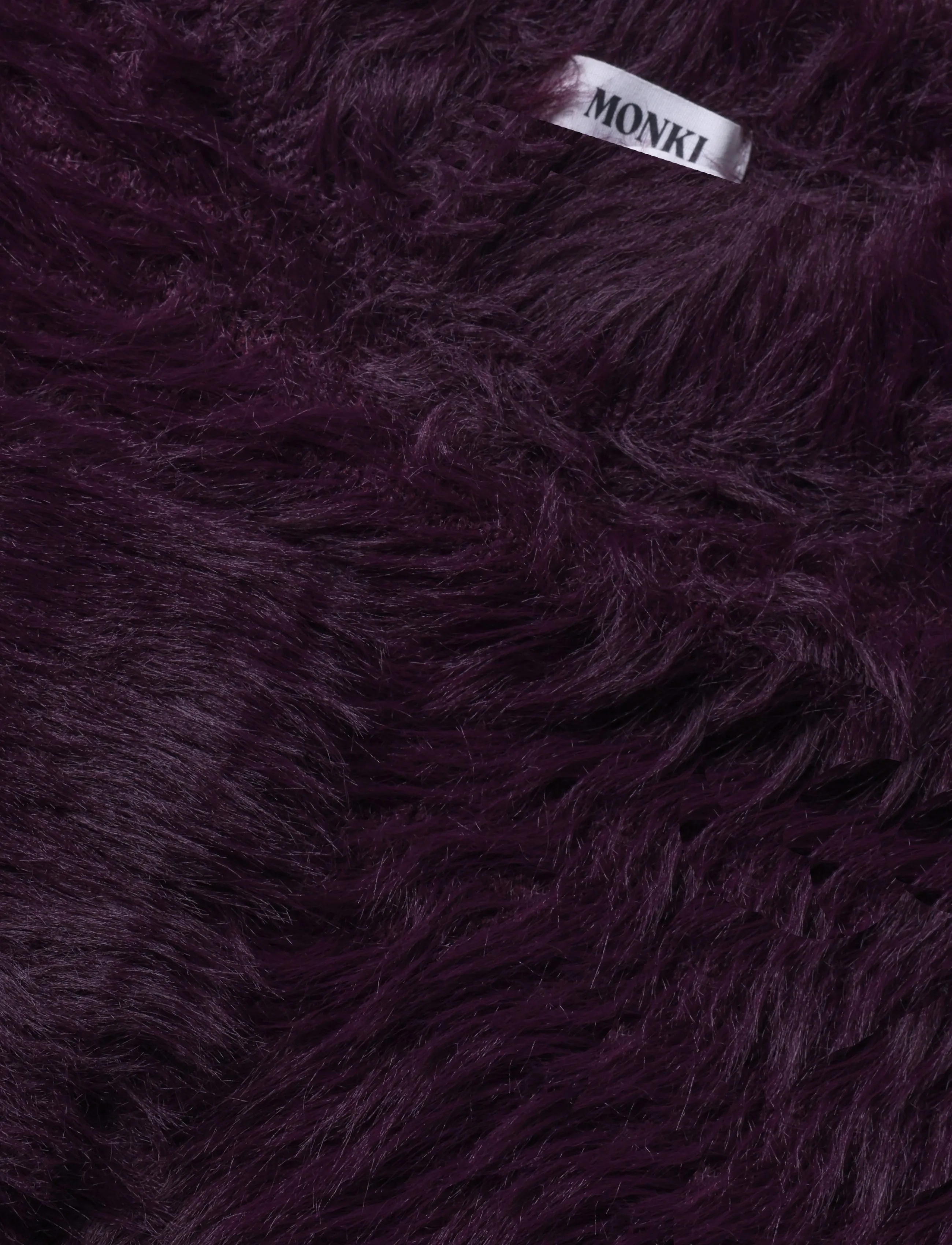 Monki - Fluffy Knitted Sweater - lilac purple dark - 2