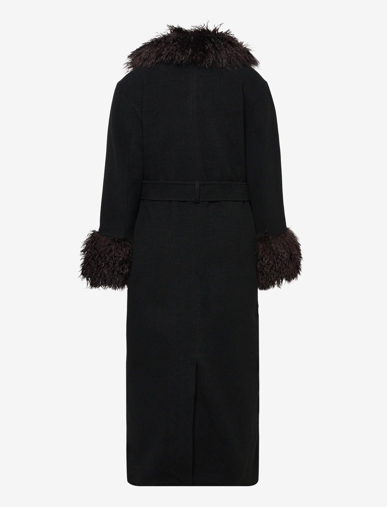 Monki - Maxi coat - lange jassen - black dark - 1