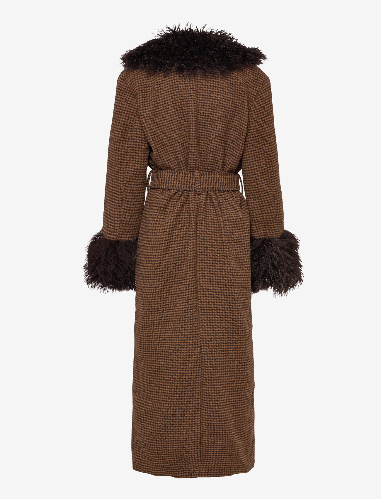 Monki - Maxi coat - mäntel - brown medium dusty - 1