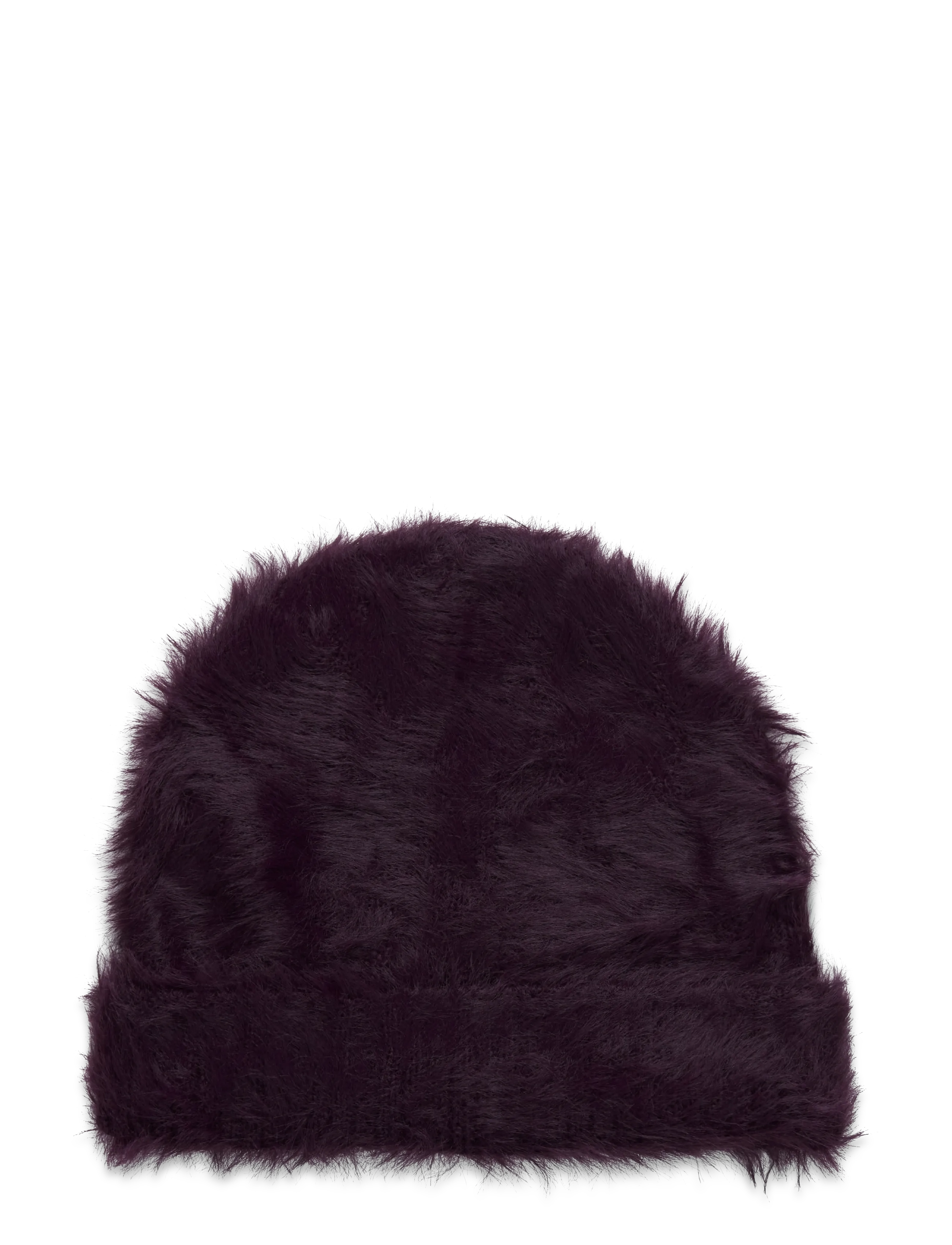 Monki - Hairy hat - huer - lilac purple dark - 1