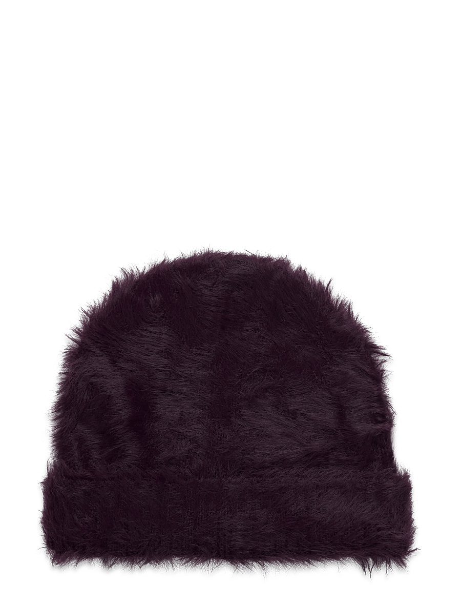 Monki - Hairy hat - beanies - lilac purple dark - 1