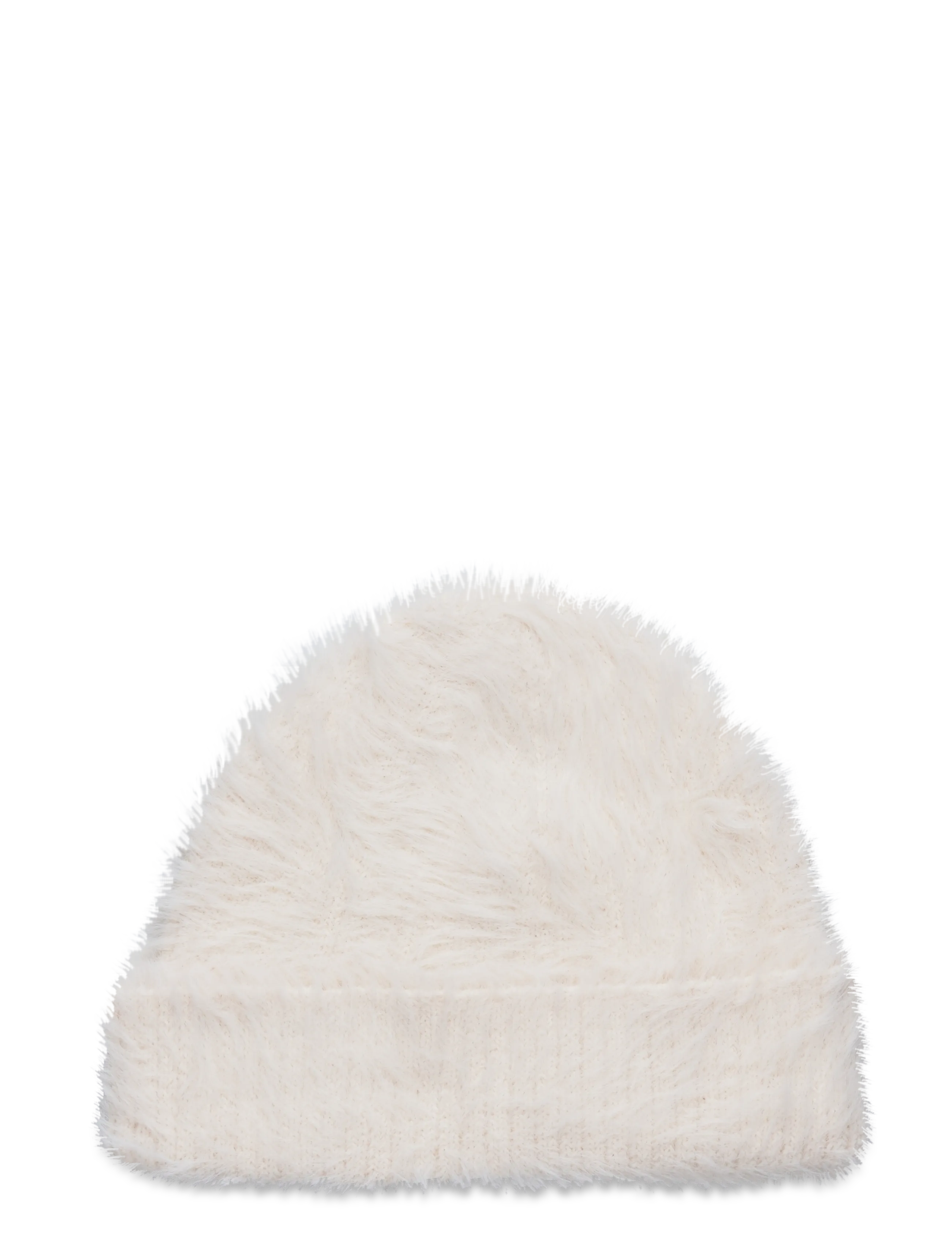 Monki - Hairy hat - mössor - white light - 1