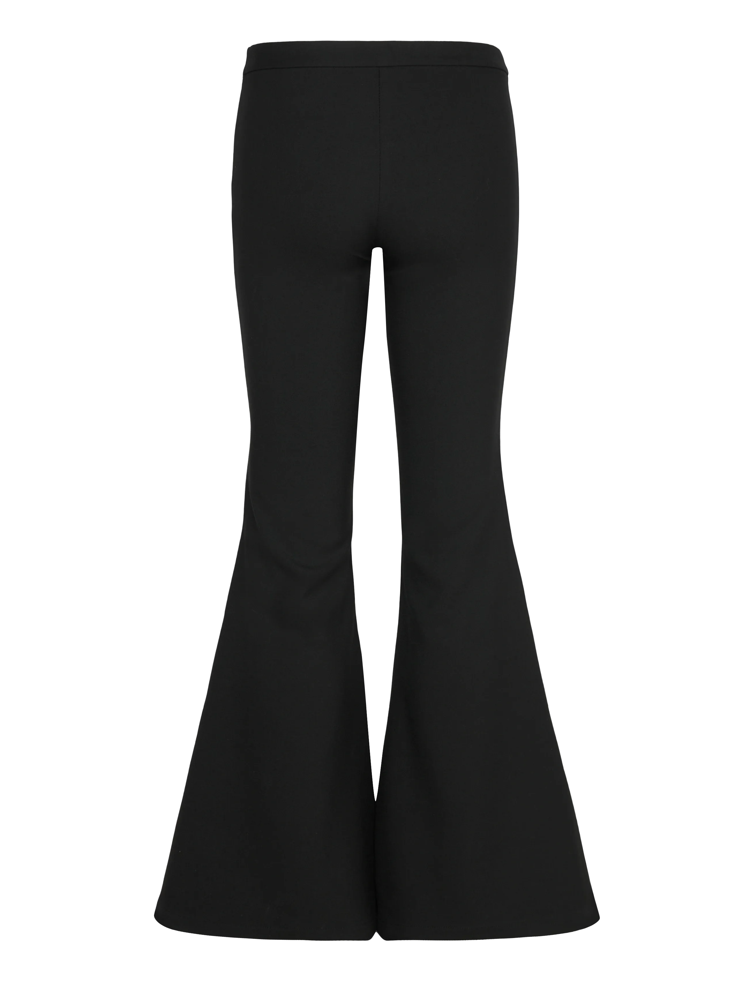 Monki - Low-Rise Flared Trousers - flare bukser - black dark - 2