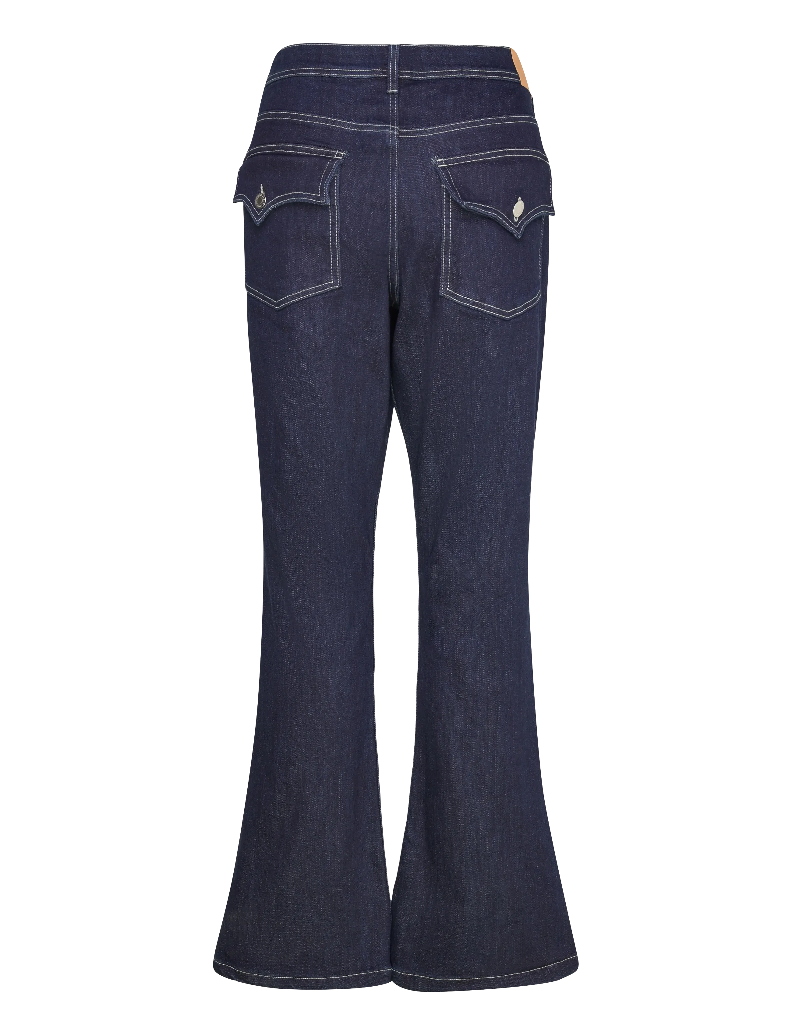 Monki - Low Rise Slim Flared Leg Jeans - flared jeans - denim blue dark - 2