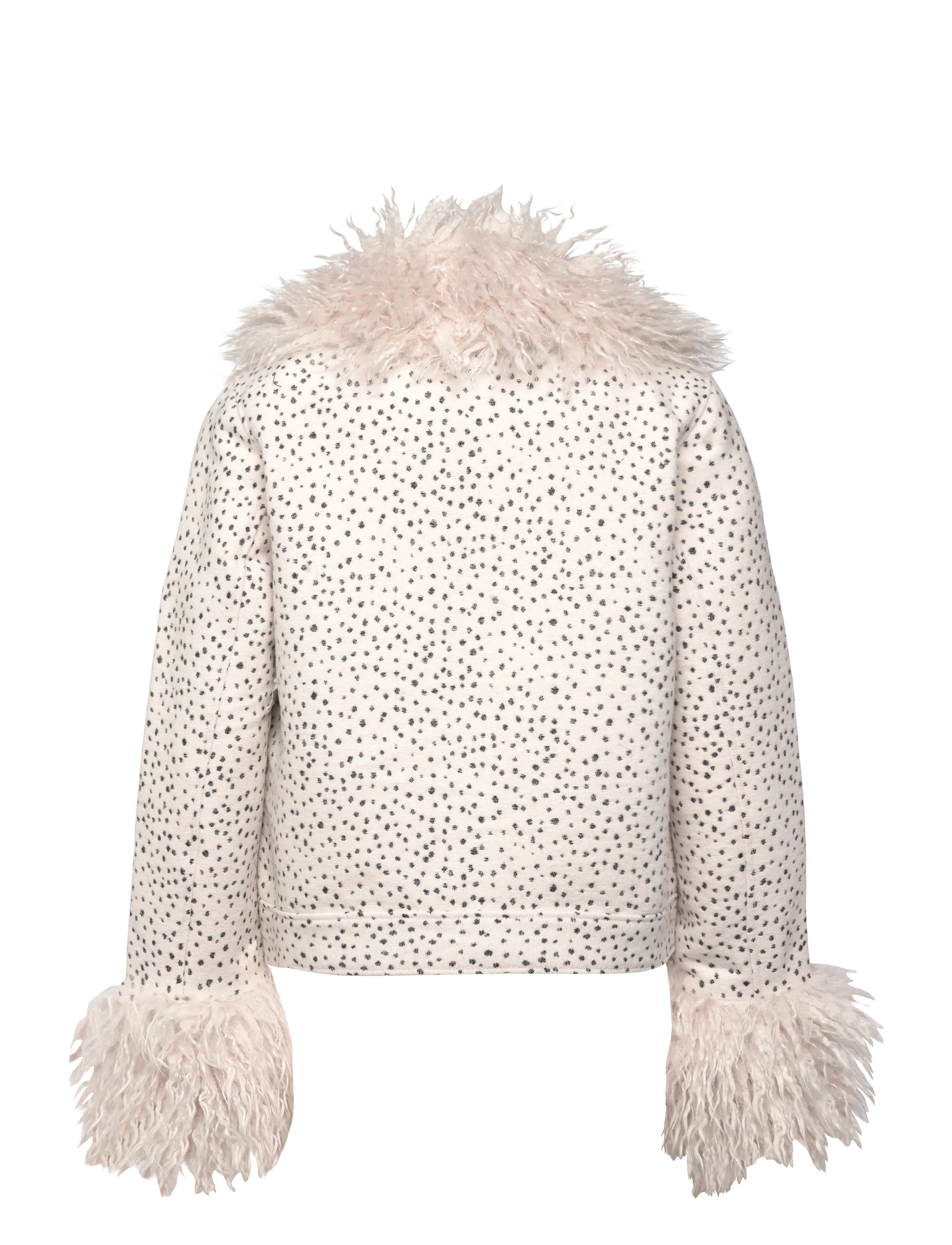 Monki - Hoodie jacket - talvejoped - white dusty light - 1