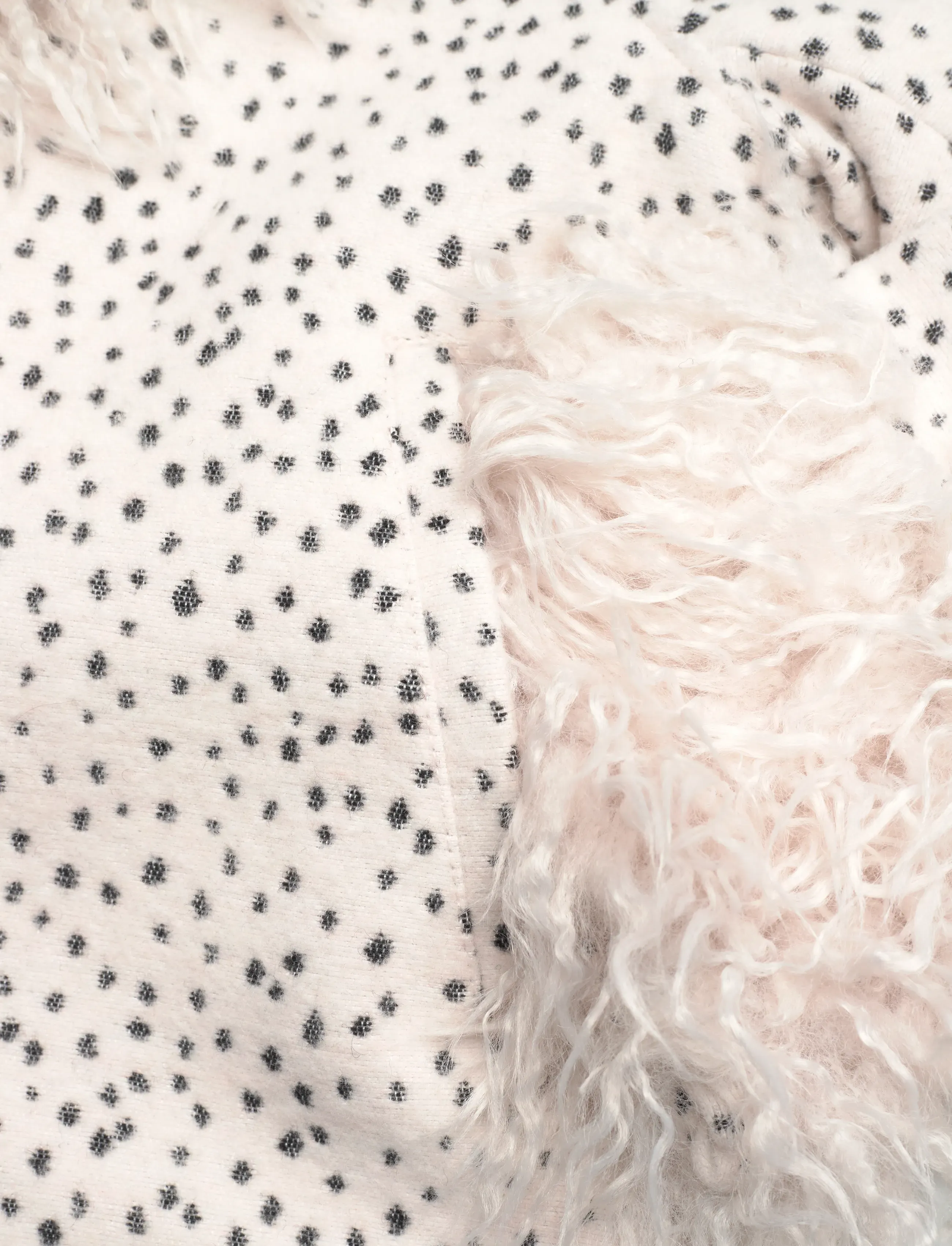 Monki - Hoodie jacket - talvejoped - white dusty light - 3