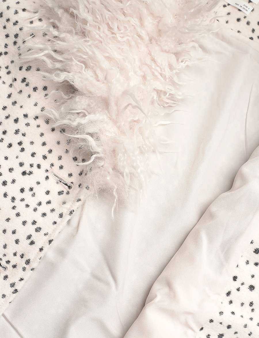 Monki - Hoodie jacket - winter jacket - white dusty light - 4