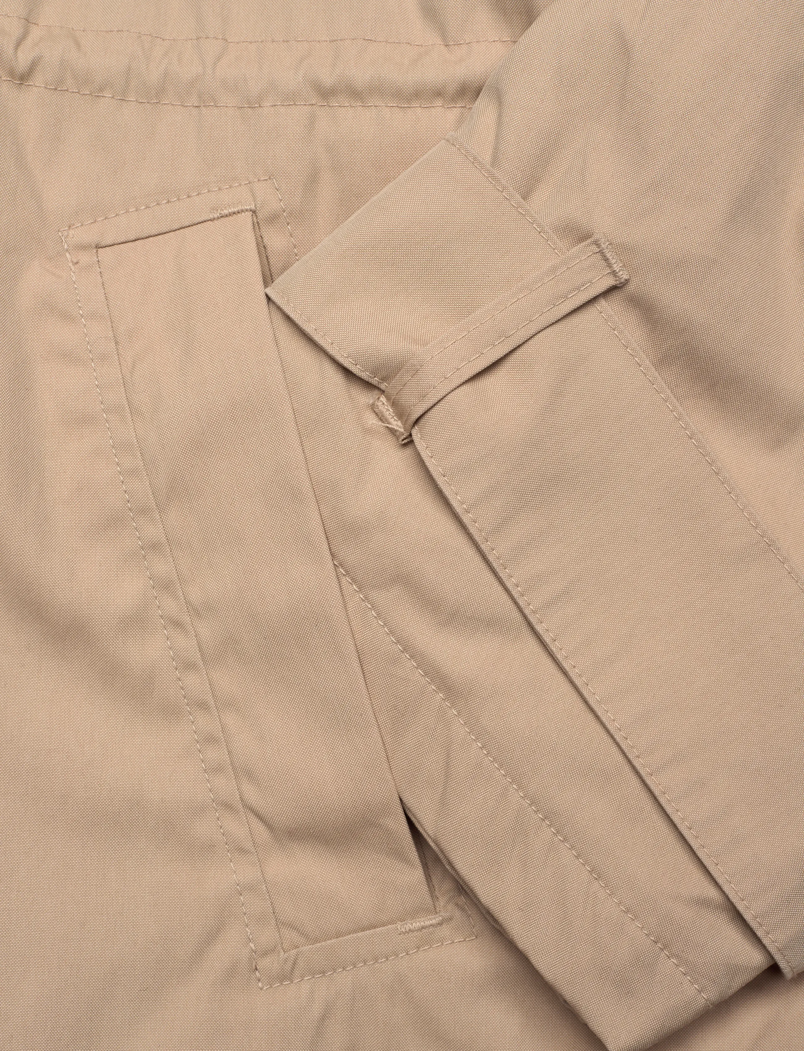 Monki - Hoodie jacket - vårjackor - beige medium dusty - 4