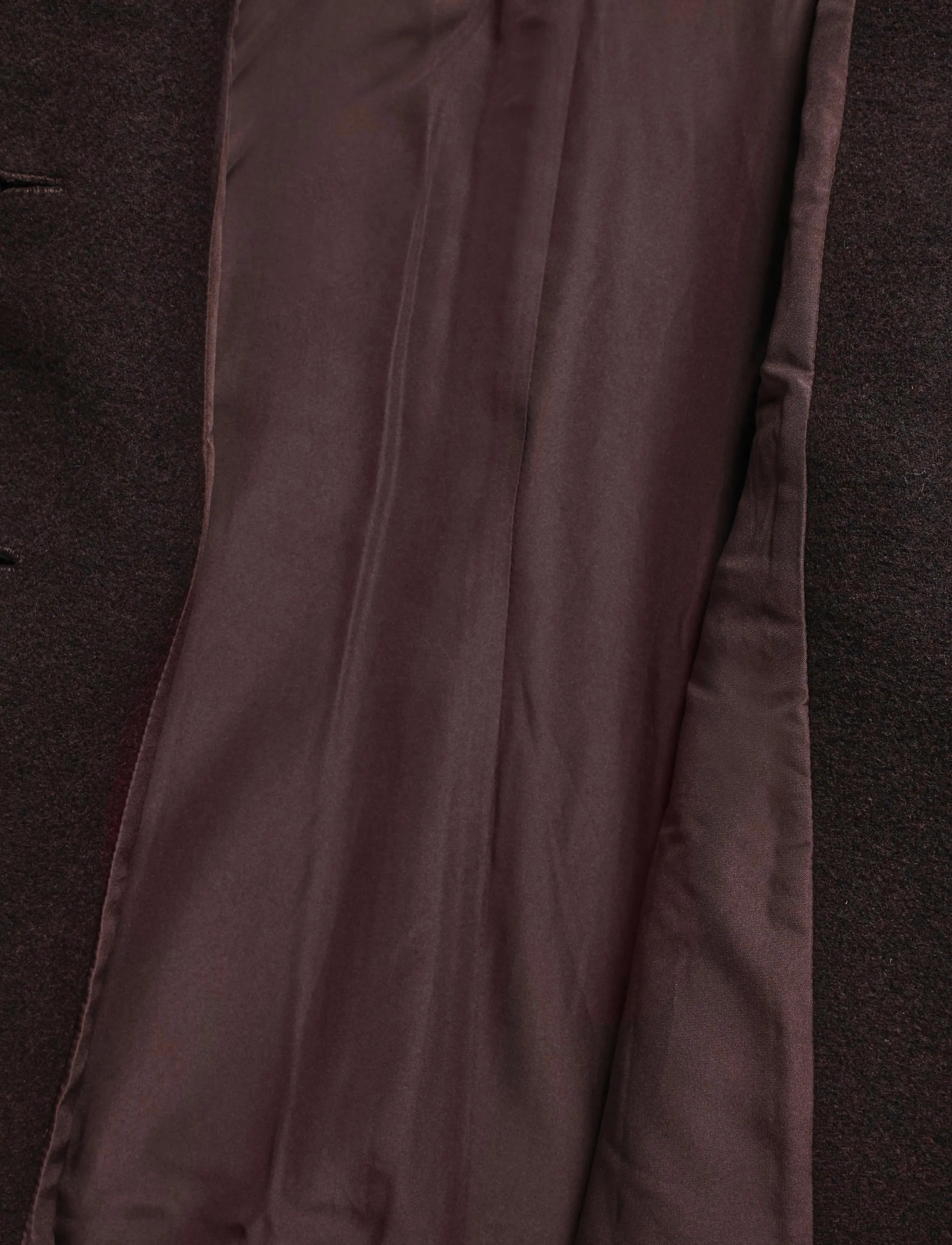 Monki - Long Single-Breasted Slim Fit Coat - leichte mäntel - brown dark - 4