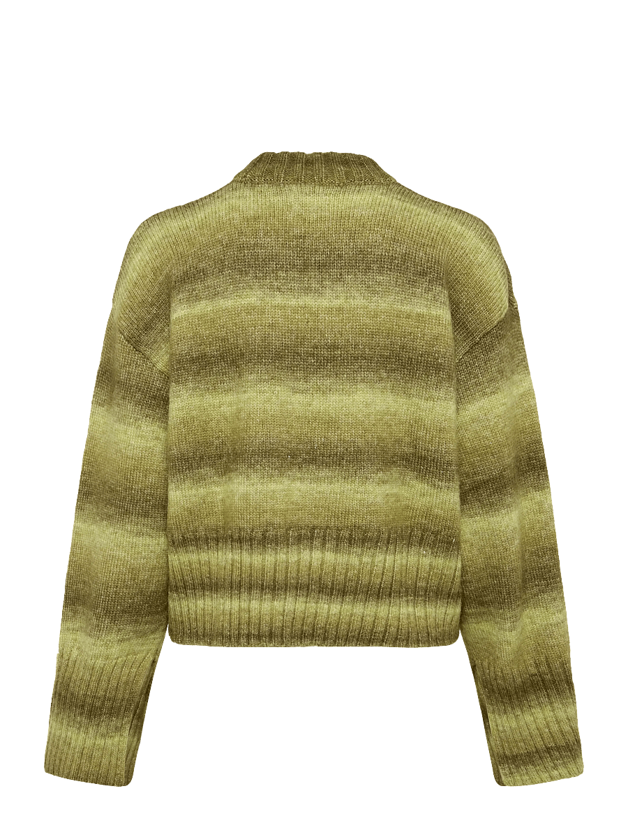 Monki - Loose Fit Knitted Sweater - striktrøjer - brown medium dusty - 1