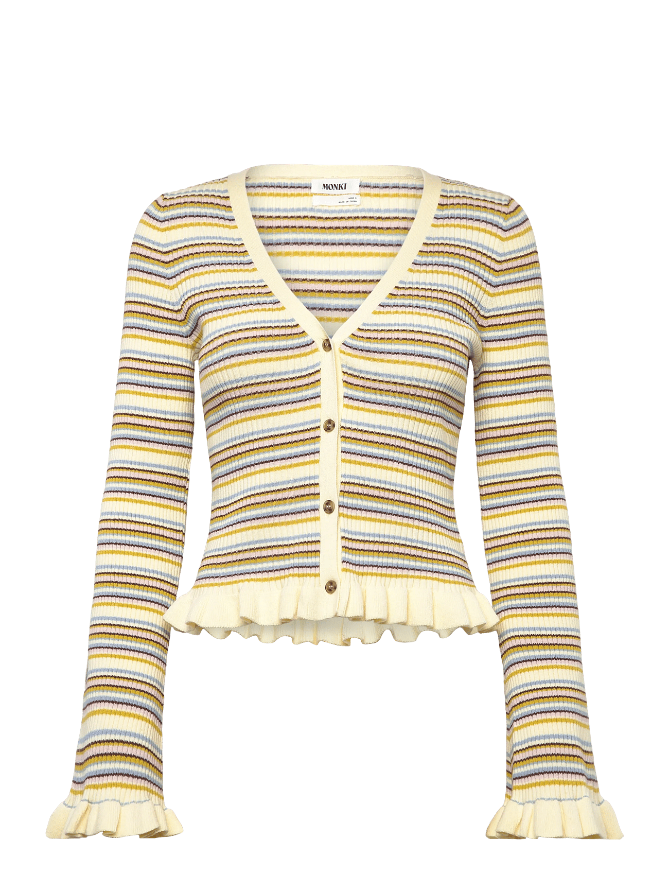 Monki - V-Neck Knitted Cardigan -