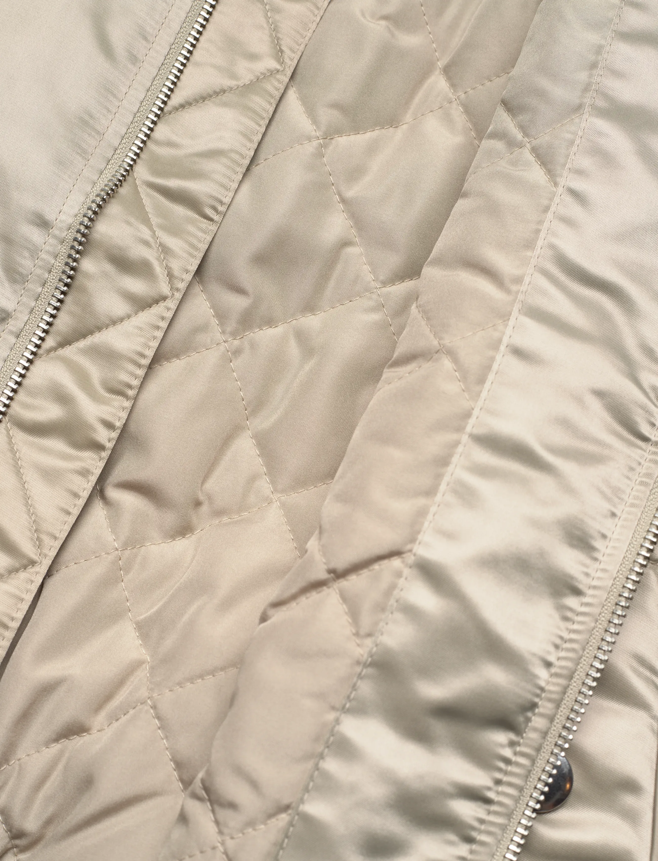 Monki - Loose Nylon Bomber Jacket - leichte jacken - khaki green dusty light - 4